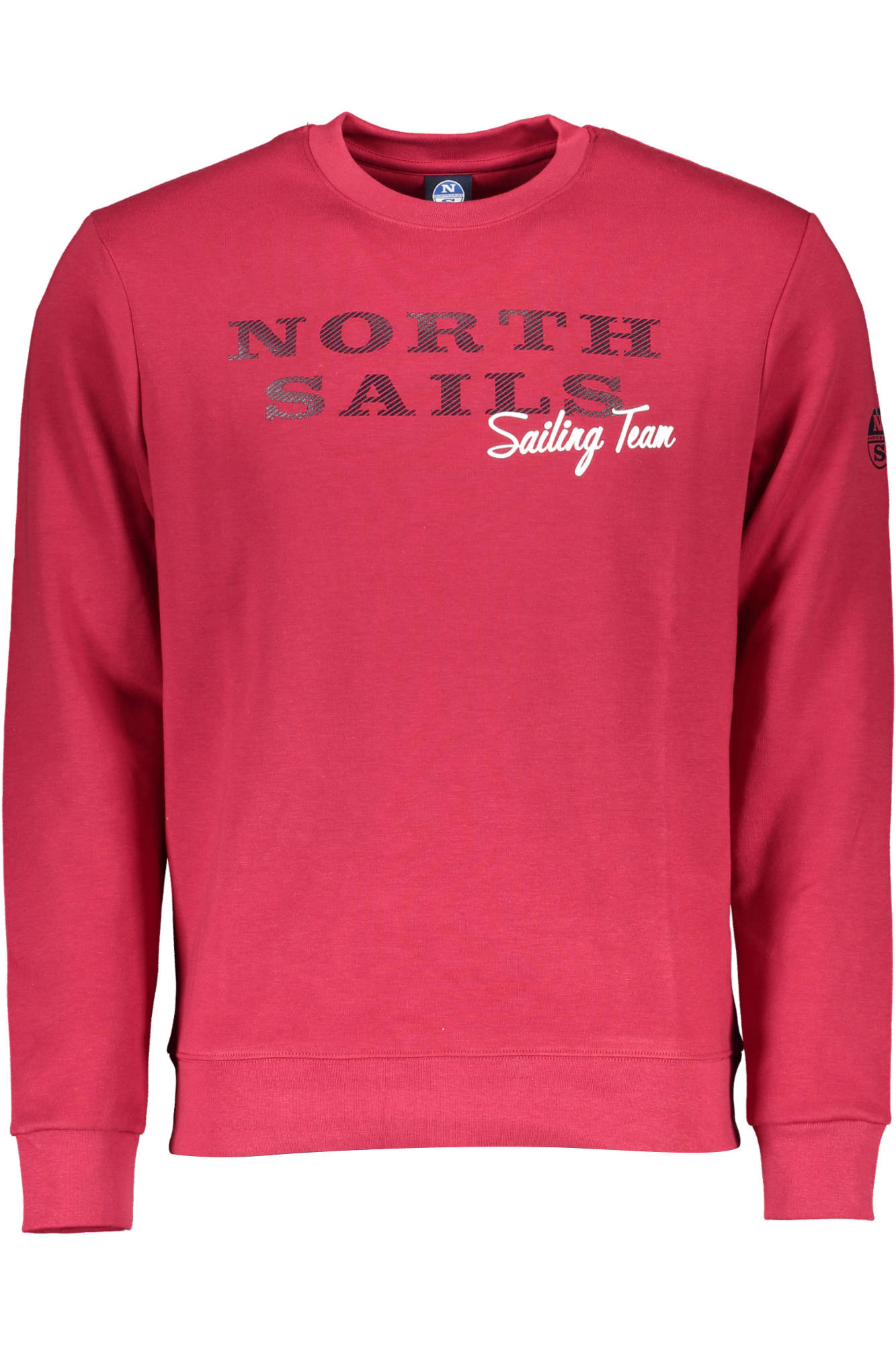 NORTH SAILS FELPA SENZA ZIP UOMO ROSSO