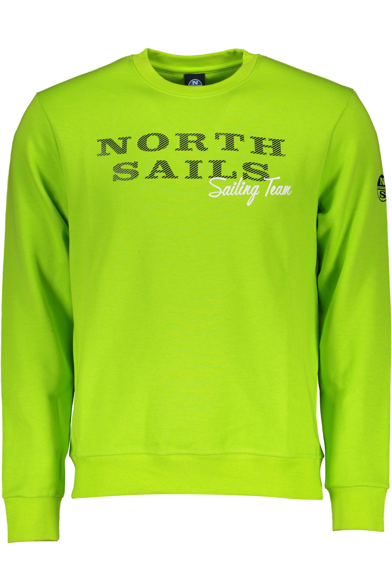 NORTH SAILS FELPA SENZA ZIP UOMO VERDE