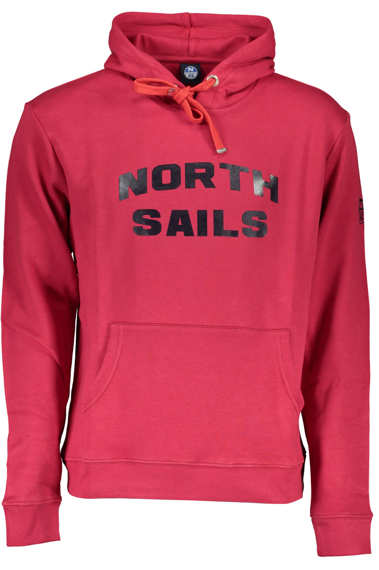 NORTH SAILS FELPA SENZA ZIP UOMO ROSSO