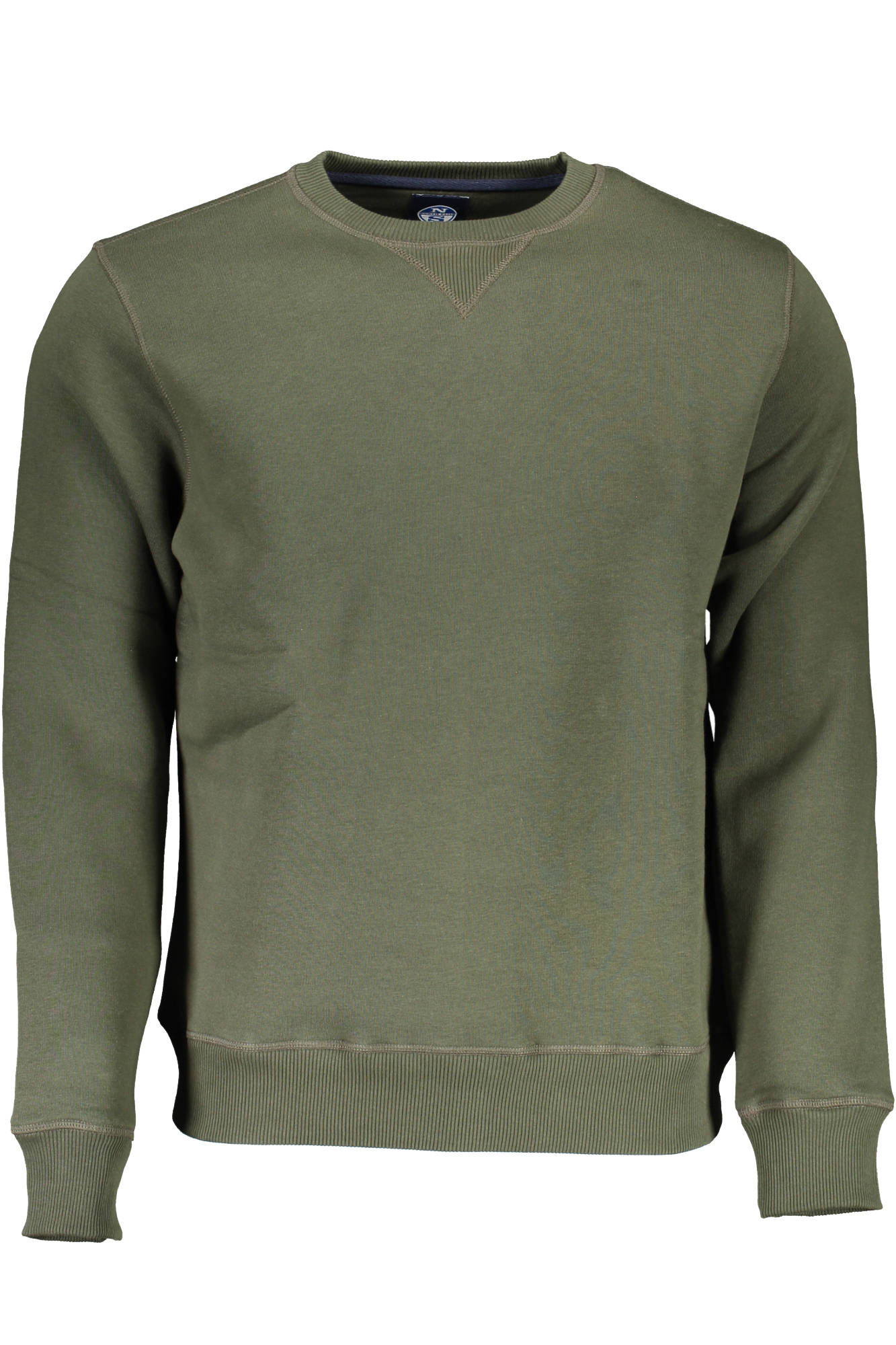 NORTH SAILS FELPA SENZA ZIP UOMO VERDE