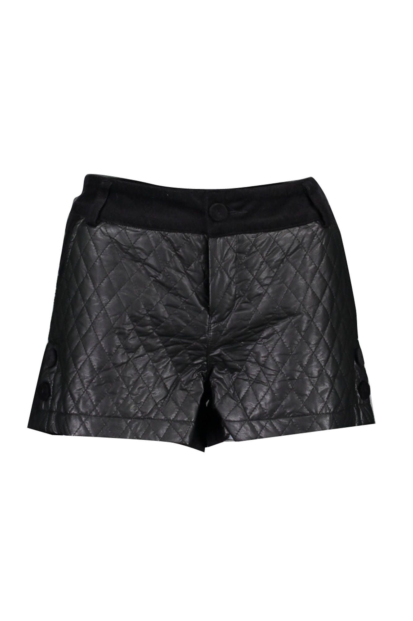 LAVAND. PANTALONE SHORT DONNA NERO