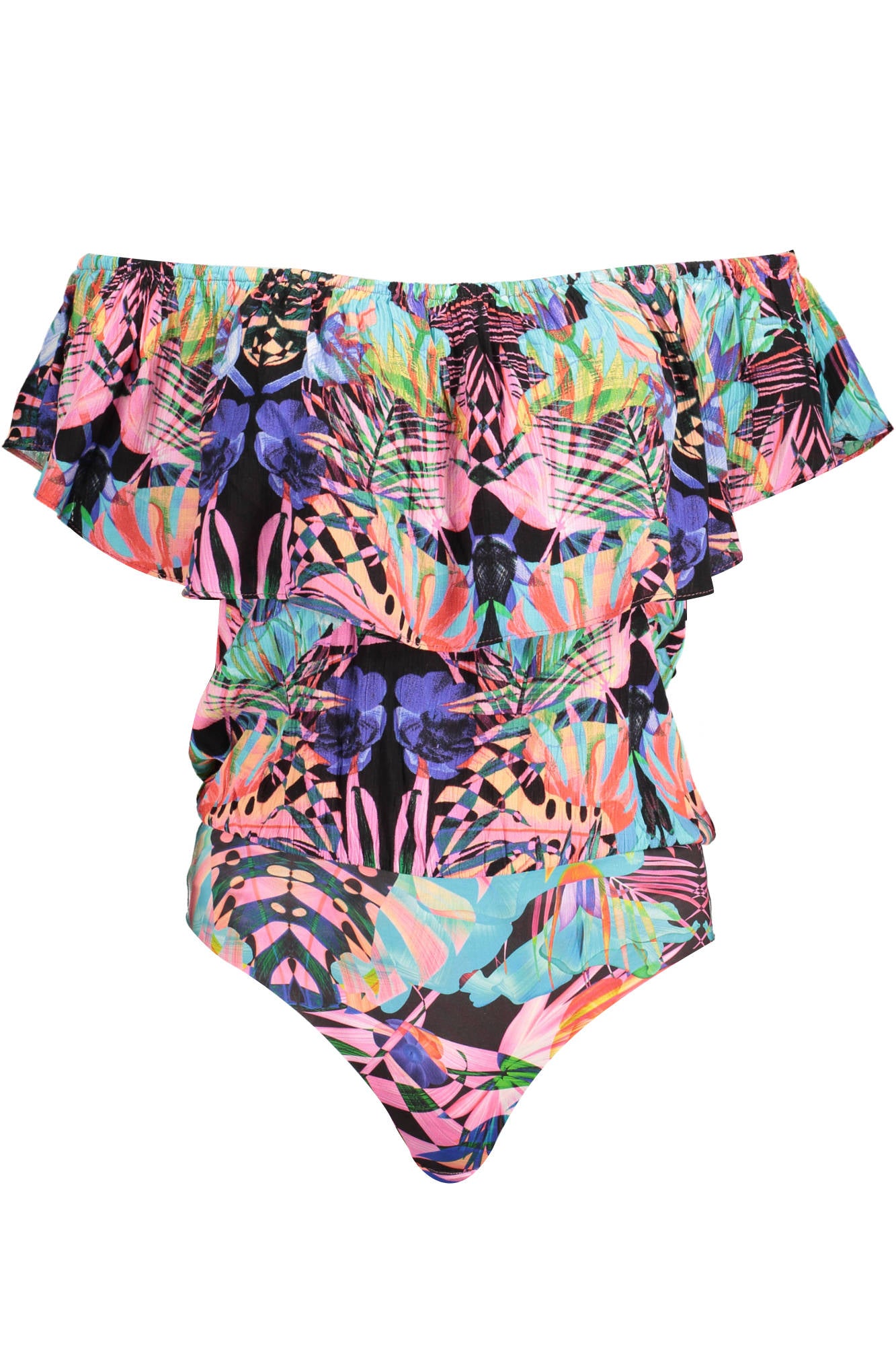 DESIGUAL BODY SENZA MANICHE DONNA NERO