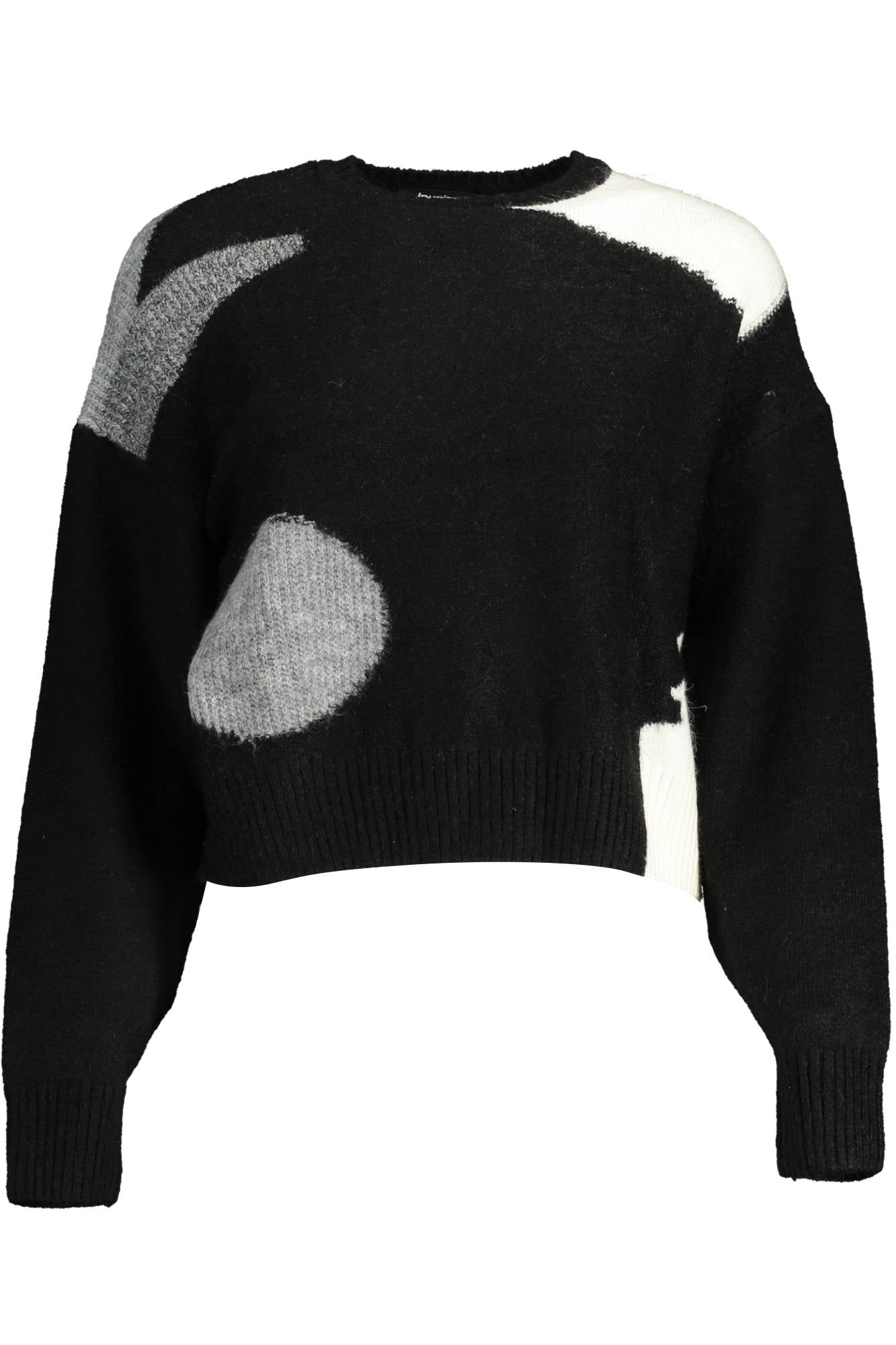DESIGUAL MAGLIA DONNA NERO