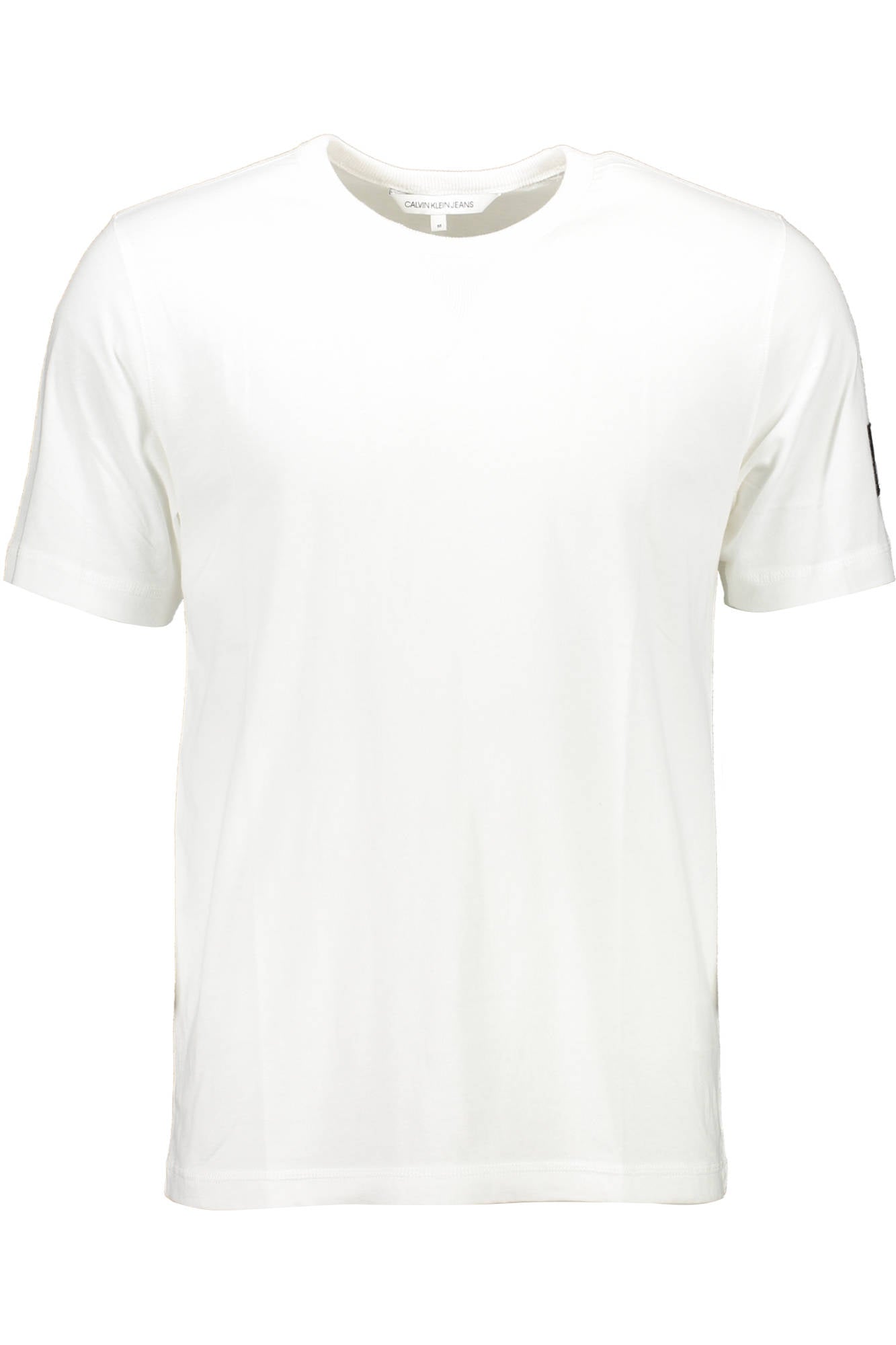 CALVIN KLEIN T-SHIRT MANICHE CORTE UOMO BIANCO