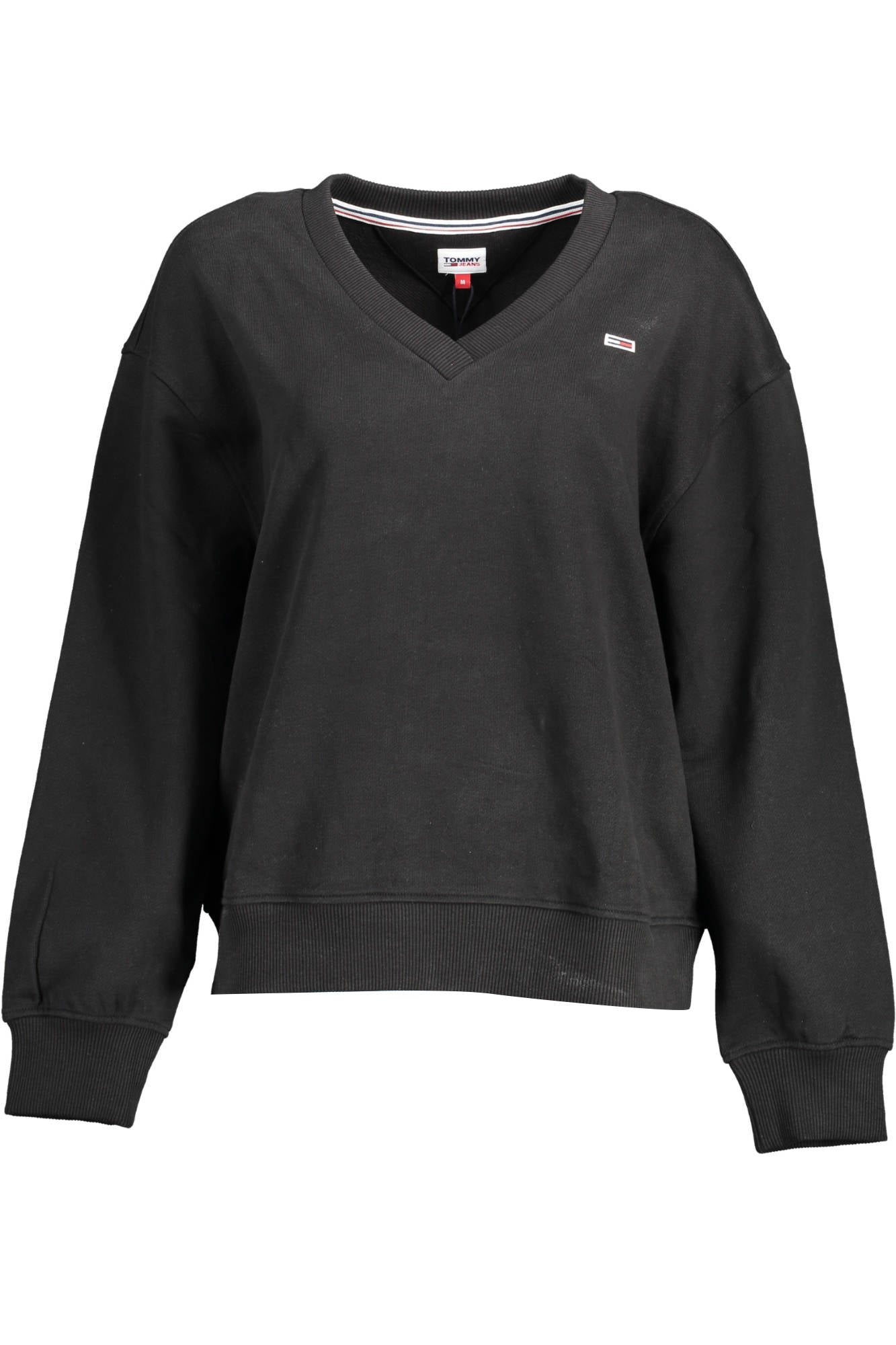 TOMMY HILFIGER FELPA SENZA ZIP DONNA NERO
