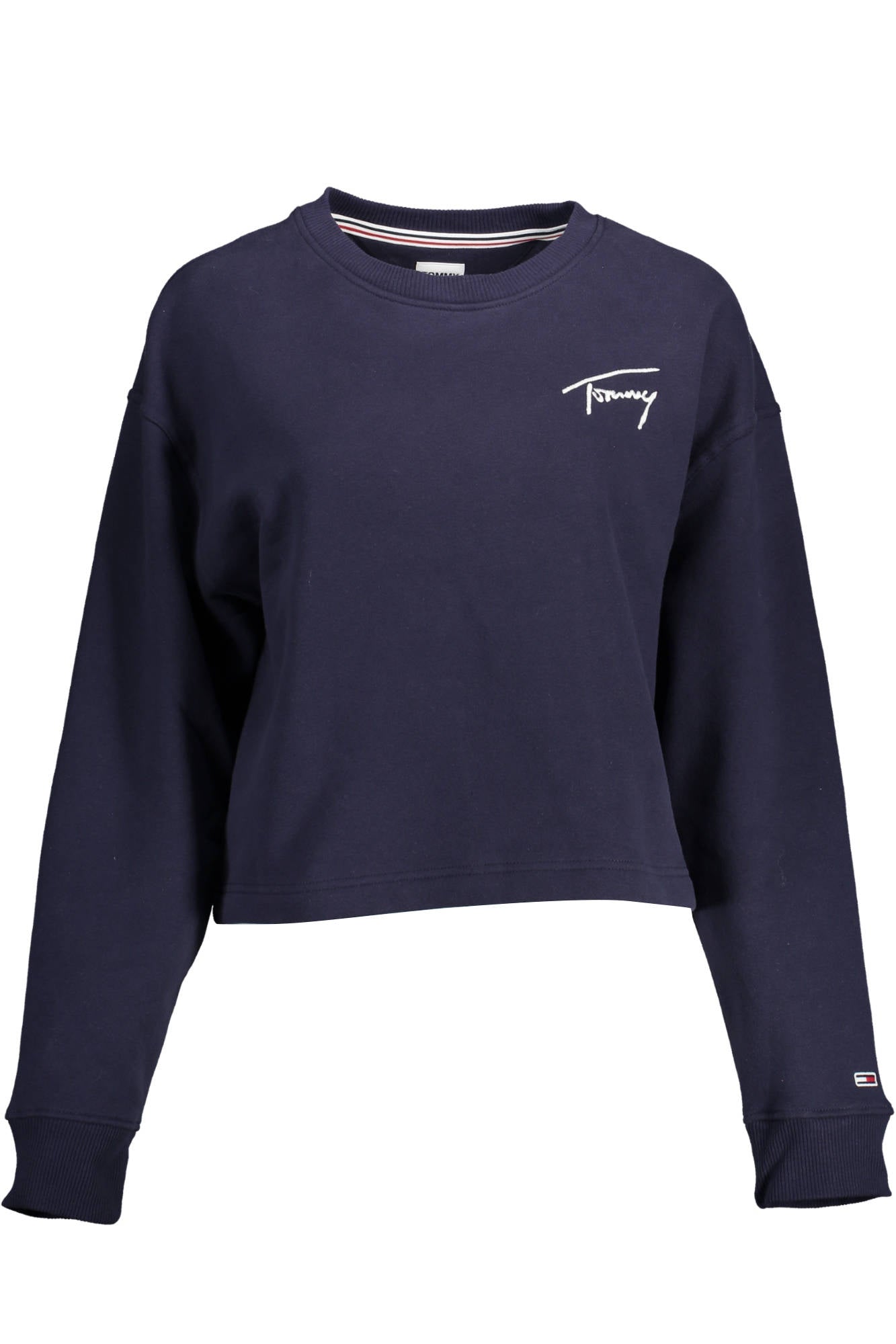 TOMMY HILFIGER FELPA SENZA ZIP DONNA BLU