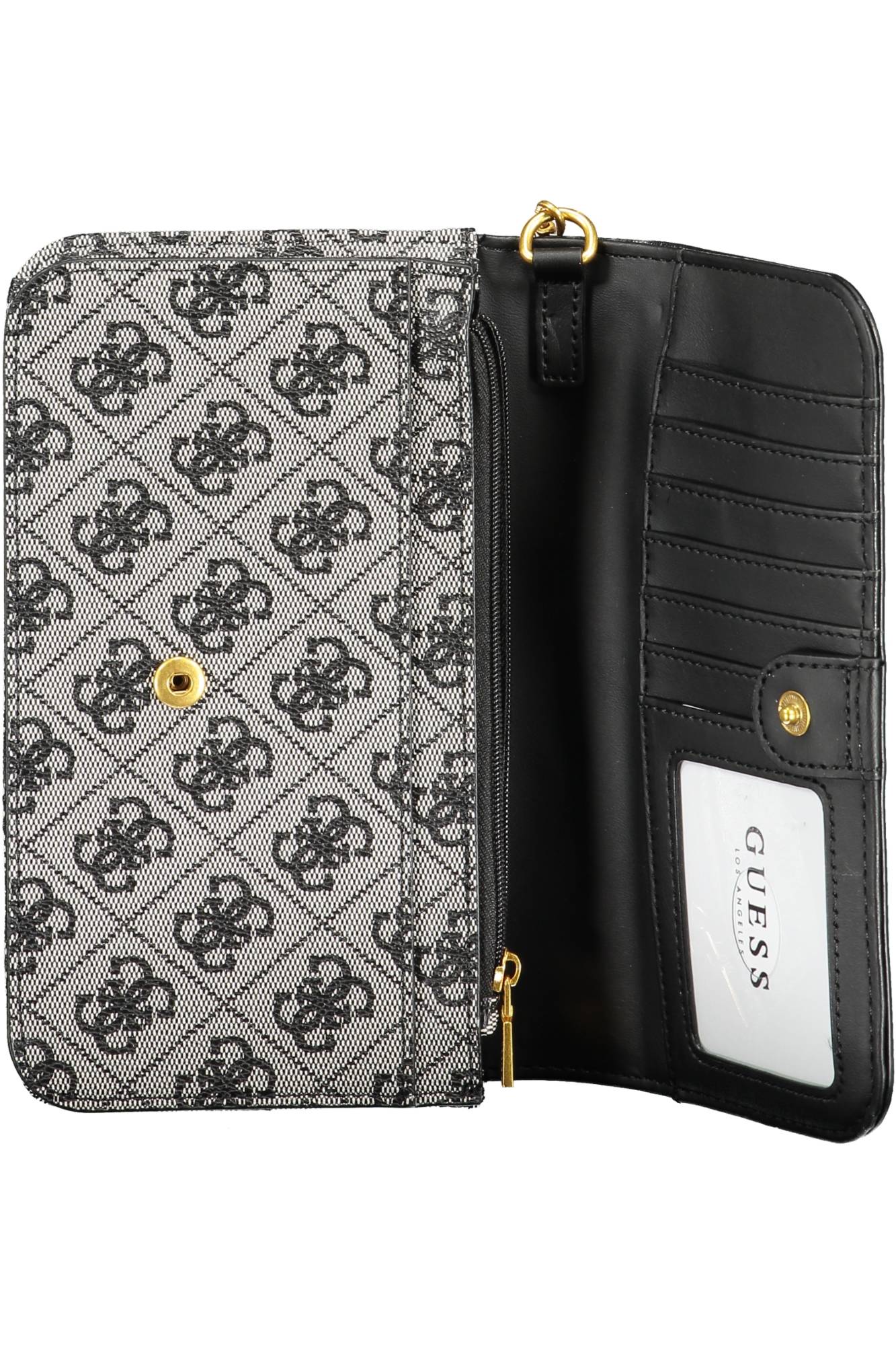 GUESS JEANS PORTAFOGLIO DONNA NERO