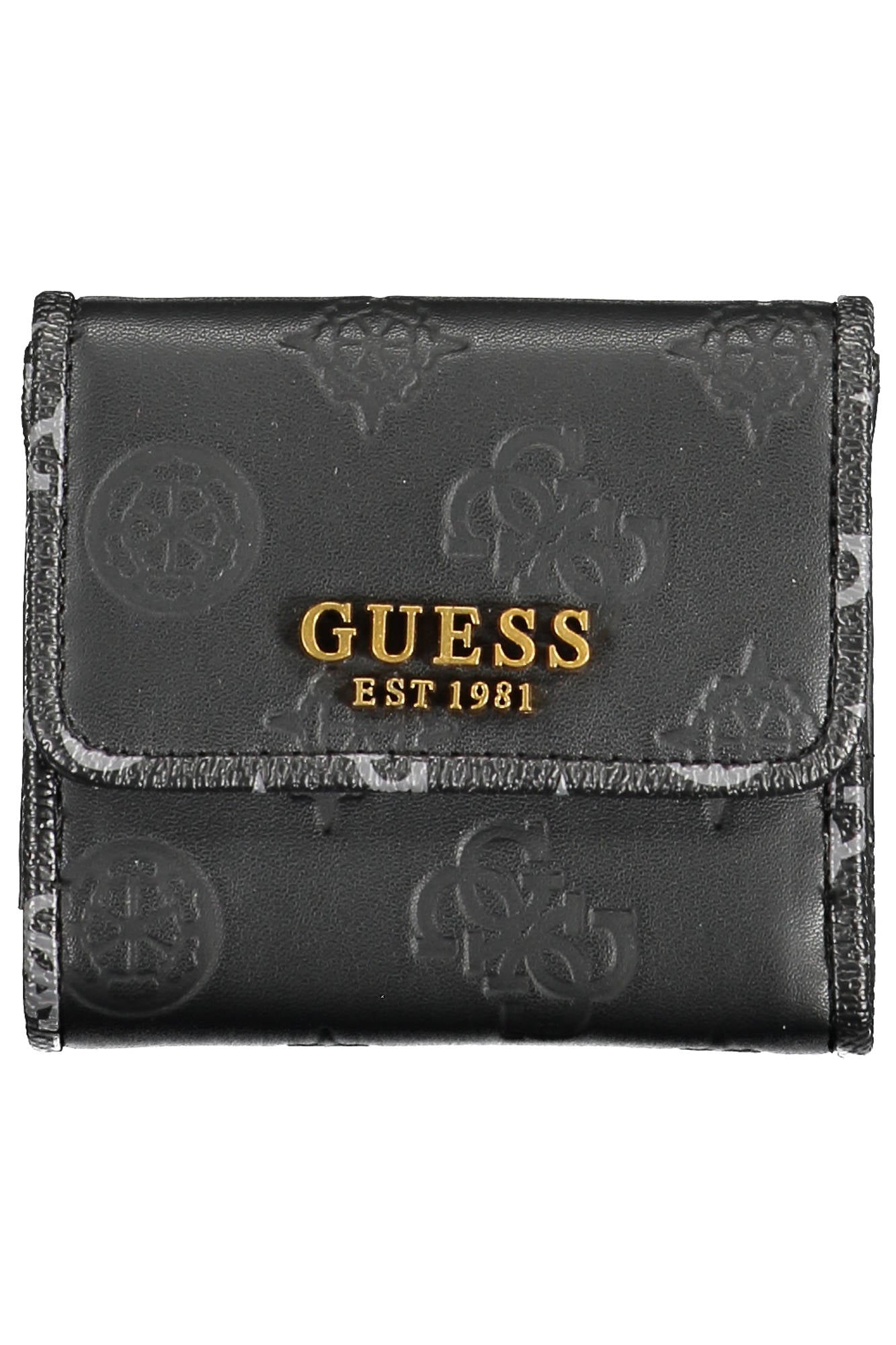 GUESS JEANS PORTAFOGLIO DONNA NERO