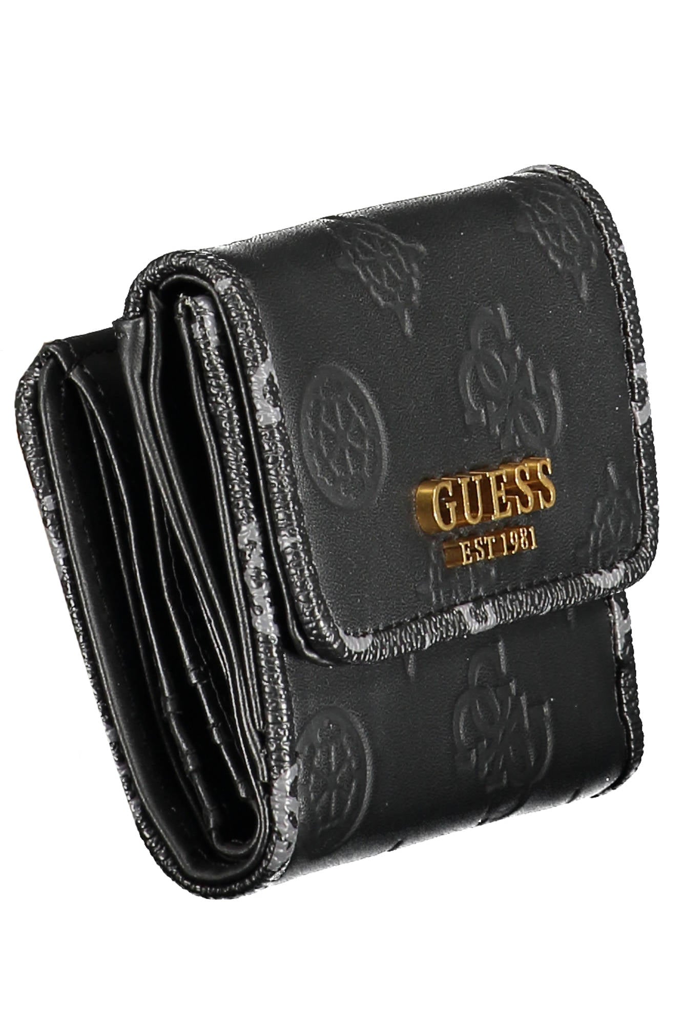 GUESS JEANS PORTAFOGLIO DONNA NERO