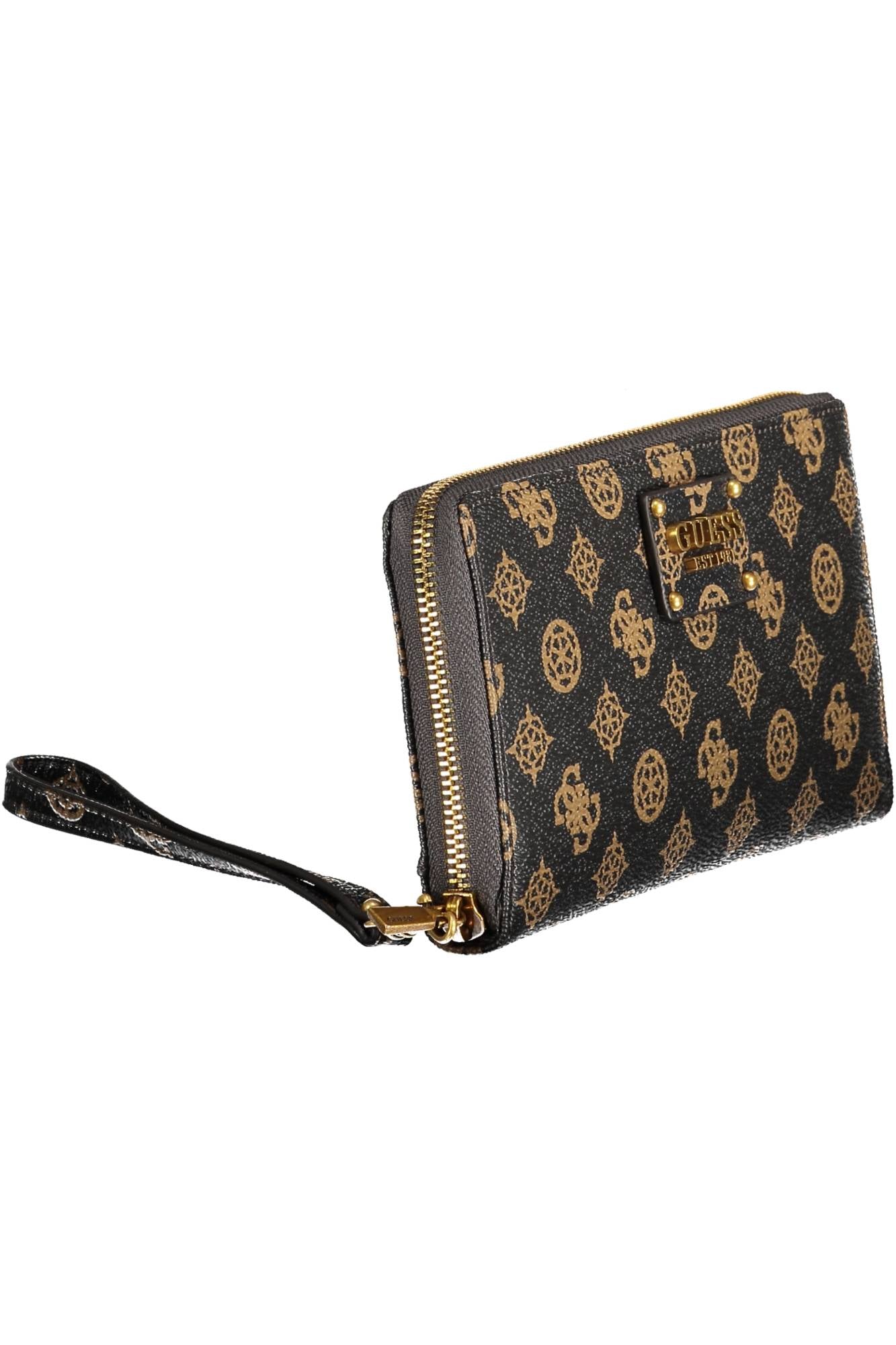 GUESS JEANS PORTAFOGLIO DONNA MARRONE