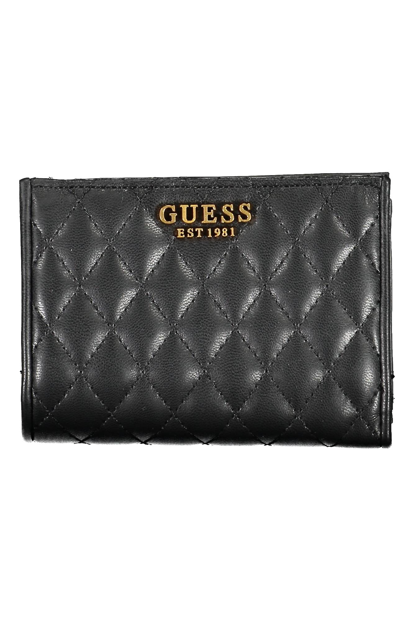 GUESS JEANS PORTAFOGLIO DONNA NERO