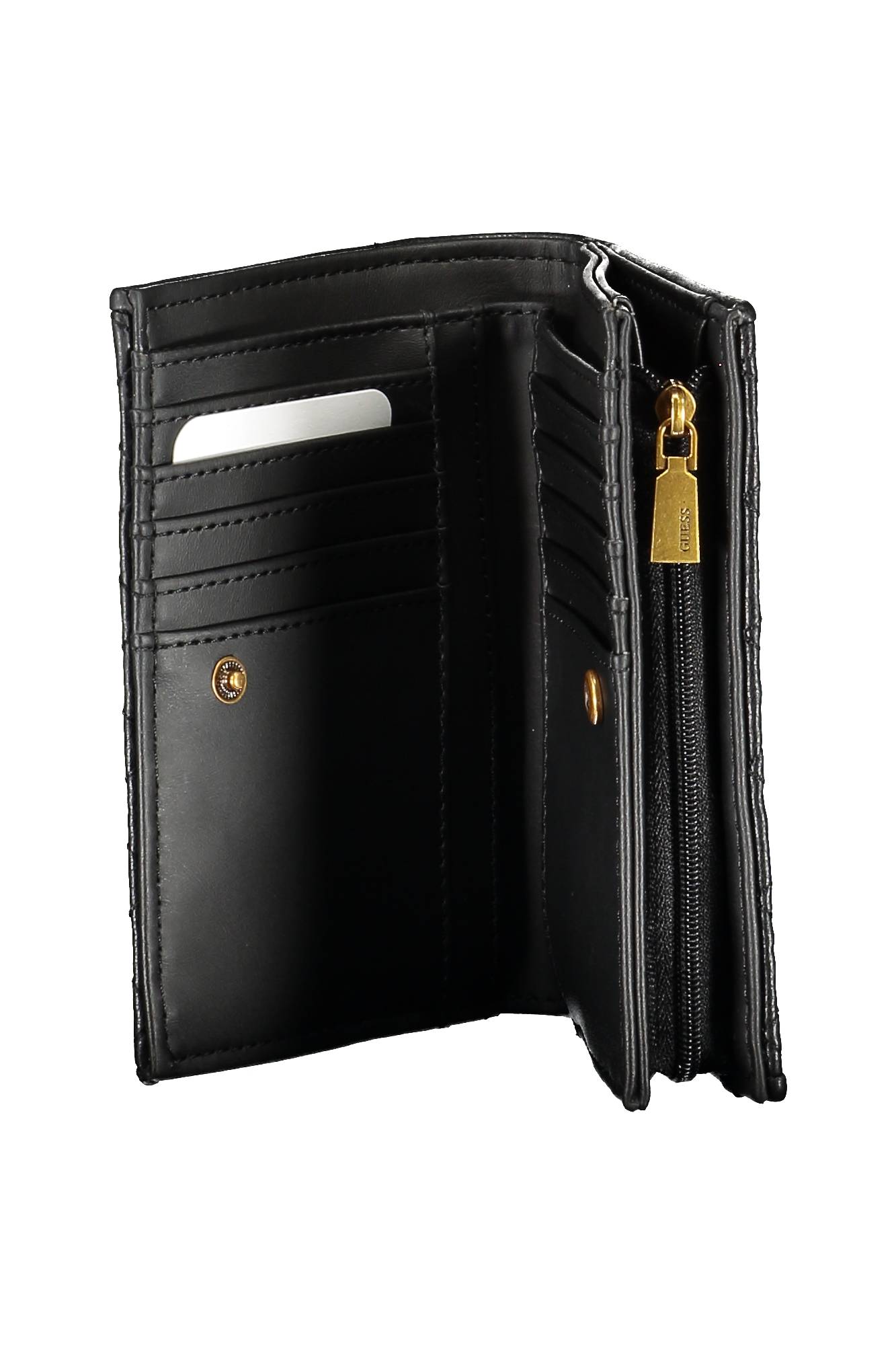 GUESS JEANS PORTAFOGLIO DONNA NERO