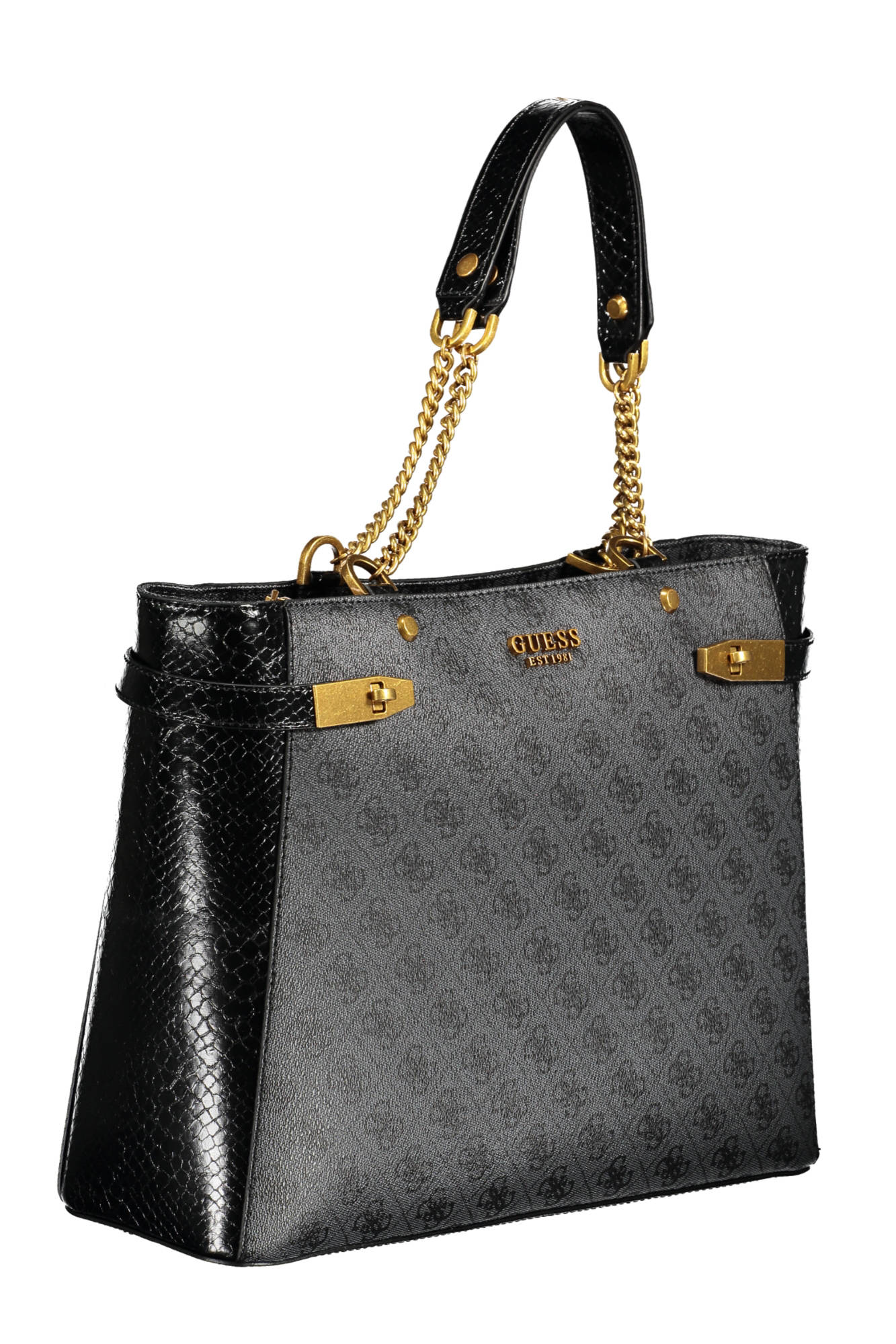 GUESS JEANS BORSA DONNA NERO
