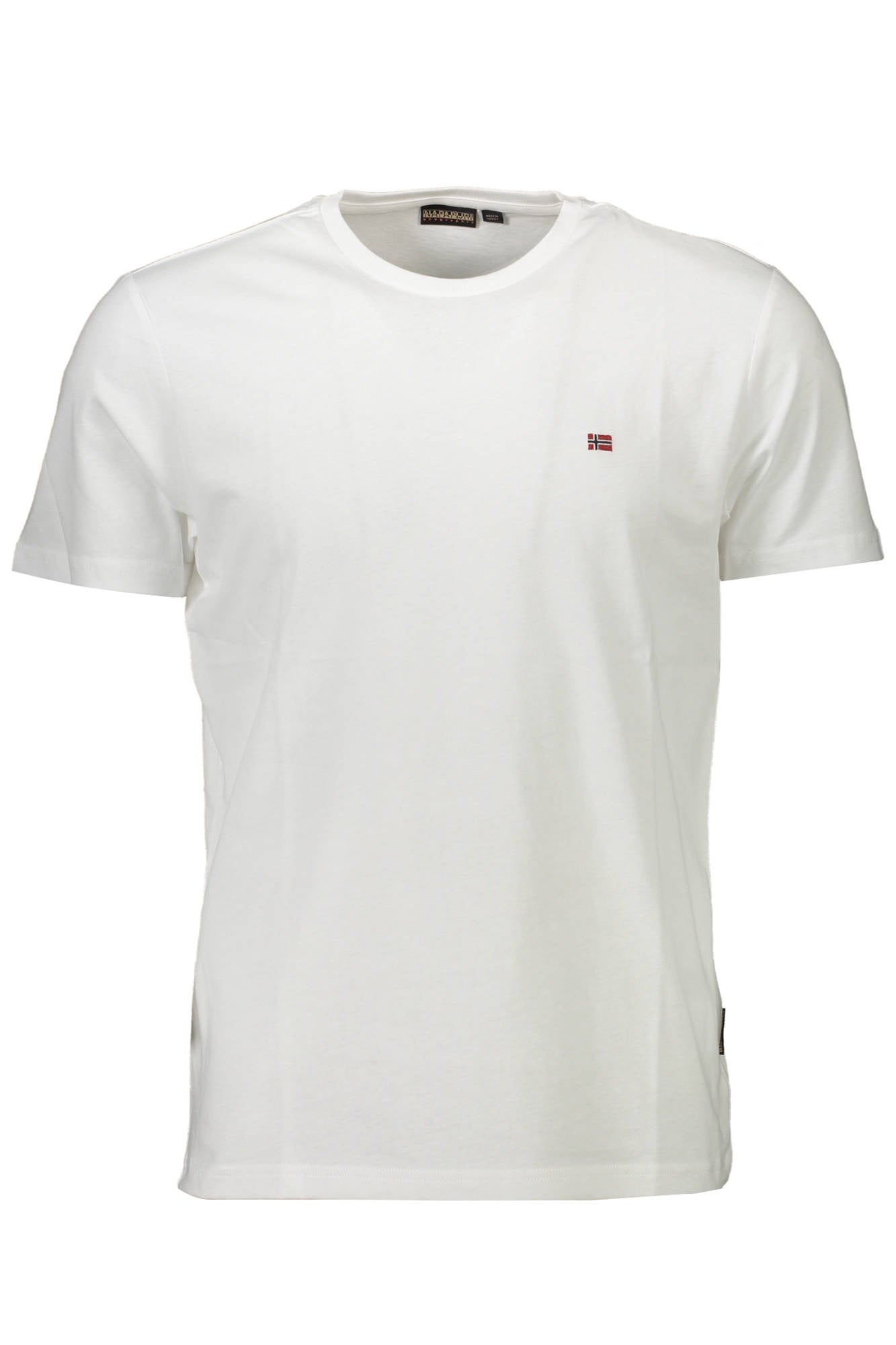 NAPAPIJRI T-SHIRT MANICHE CORTE UOMO BIANCO