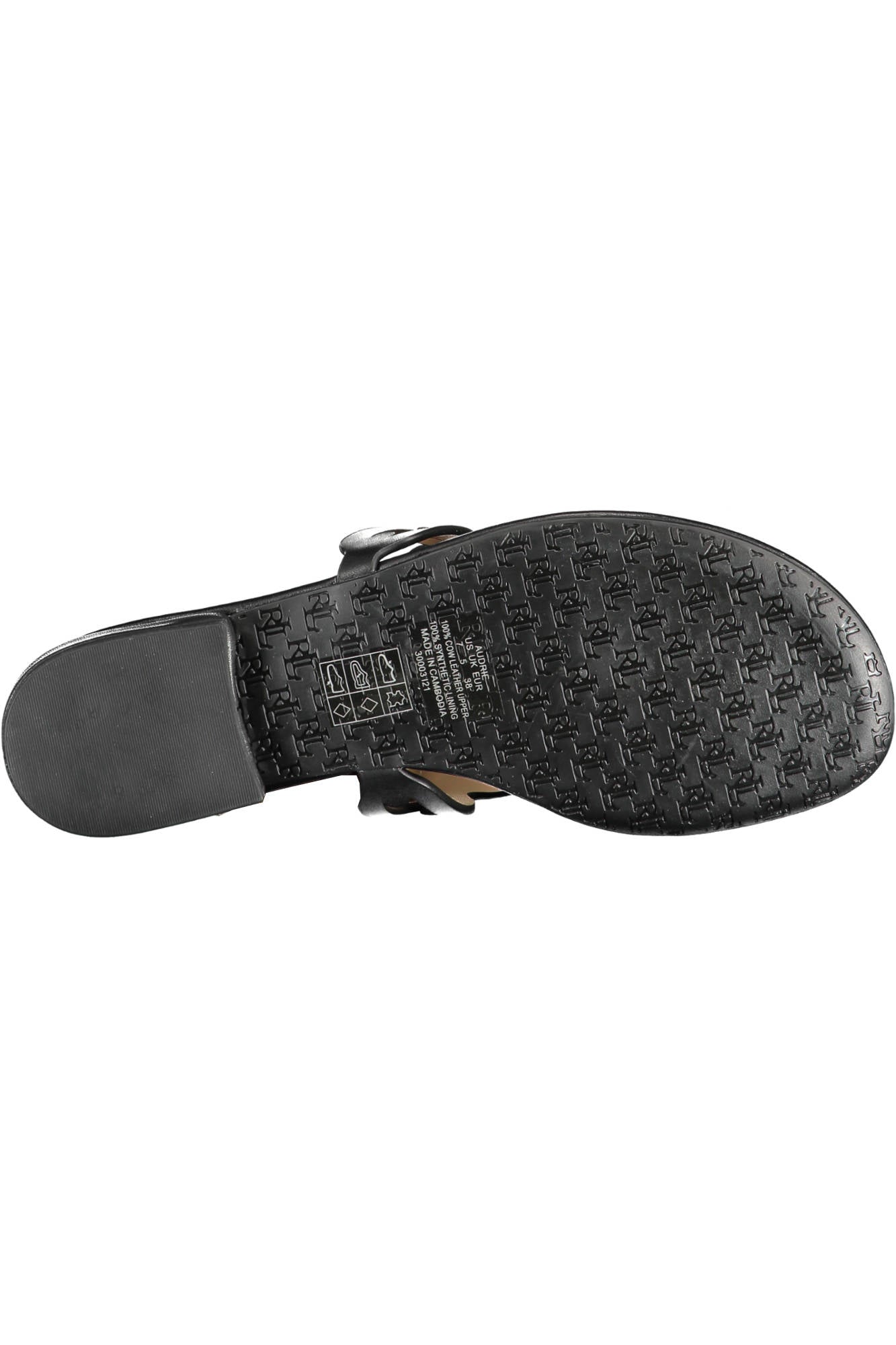 RALPH LAUREN CALZATURA SANDALO DONNA NERO