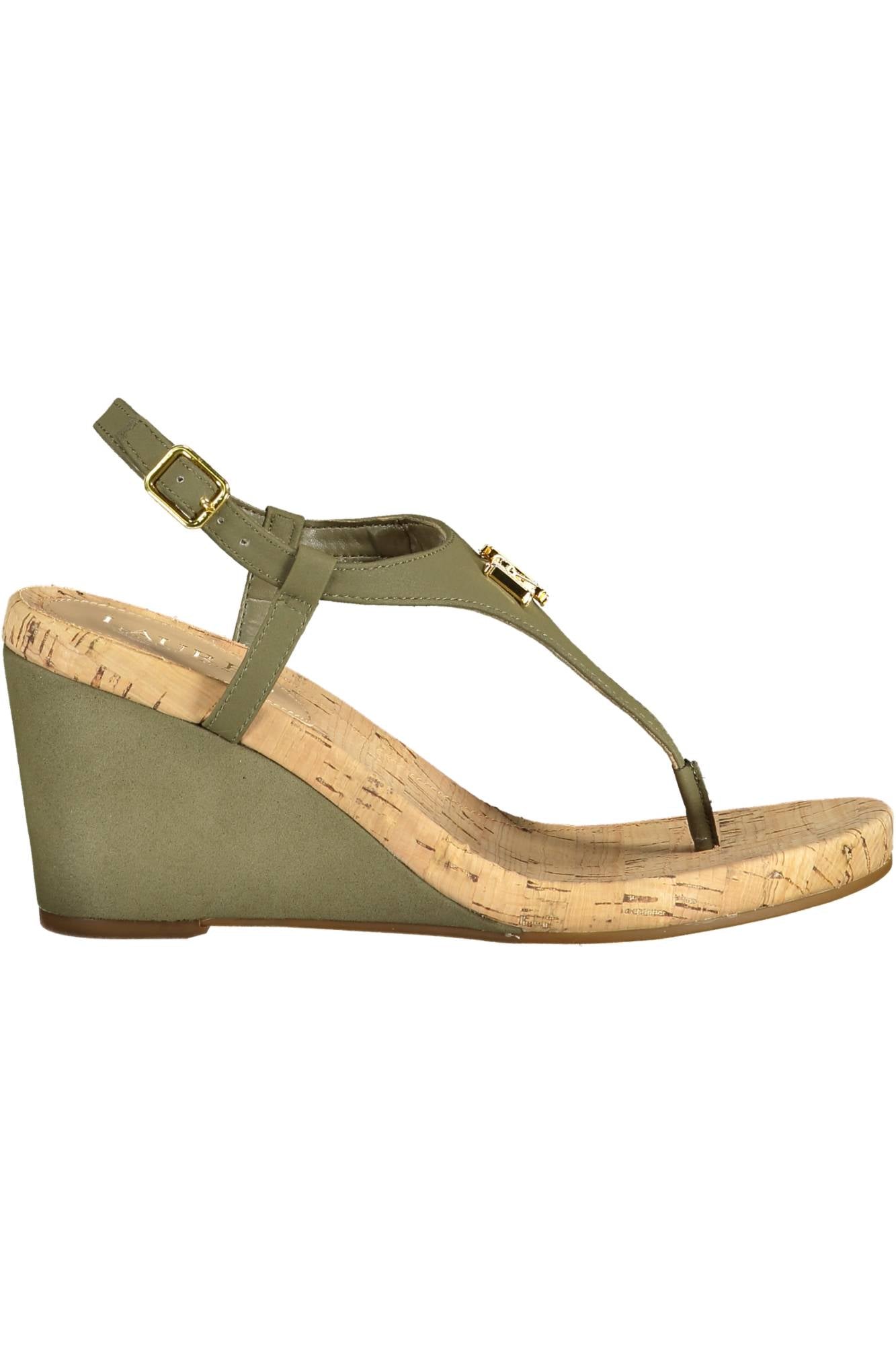 RALPH LAUREN CALZATURA SANDALO DONNA VERDE