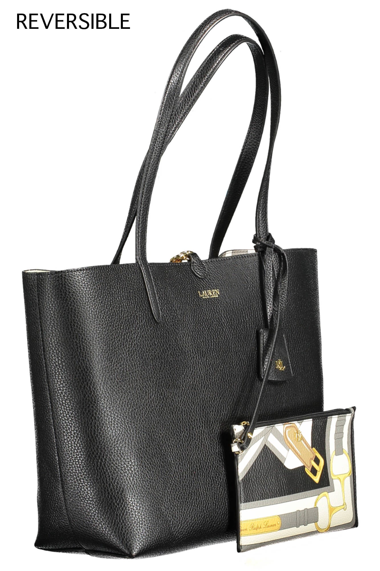 RALPH LAUREN BORSA DONNA NERO