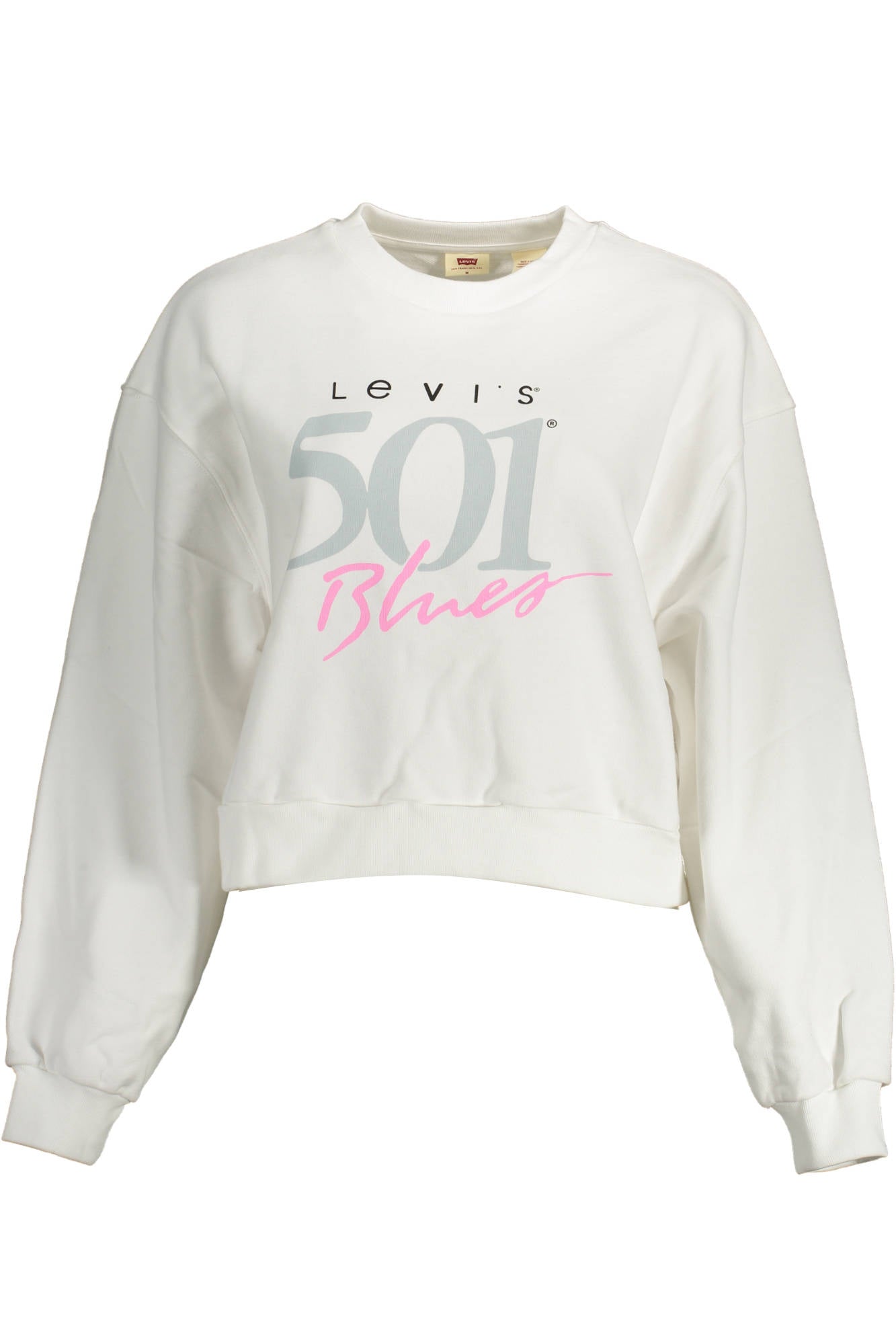 LEVI'S FELPA SENZA ZIP DONNA BIANCO