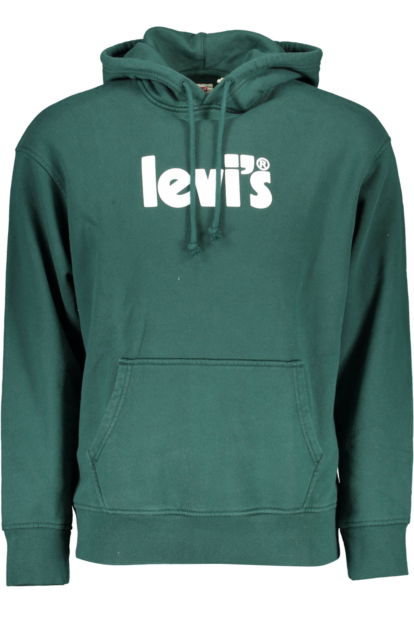 LEVI'S FELPA SENZA ZIP UOMO VERDE