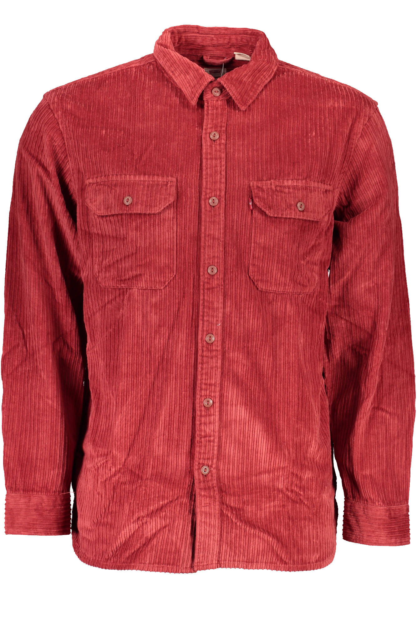 LEVI'S CAMICIA MANICHE LUNGHE UOMO ROSSO