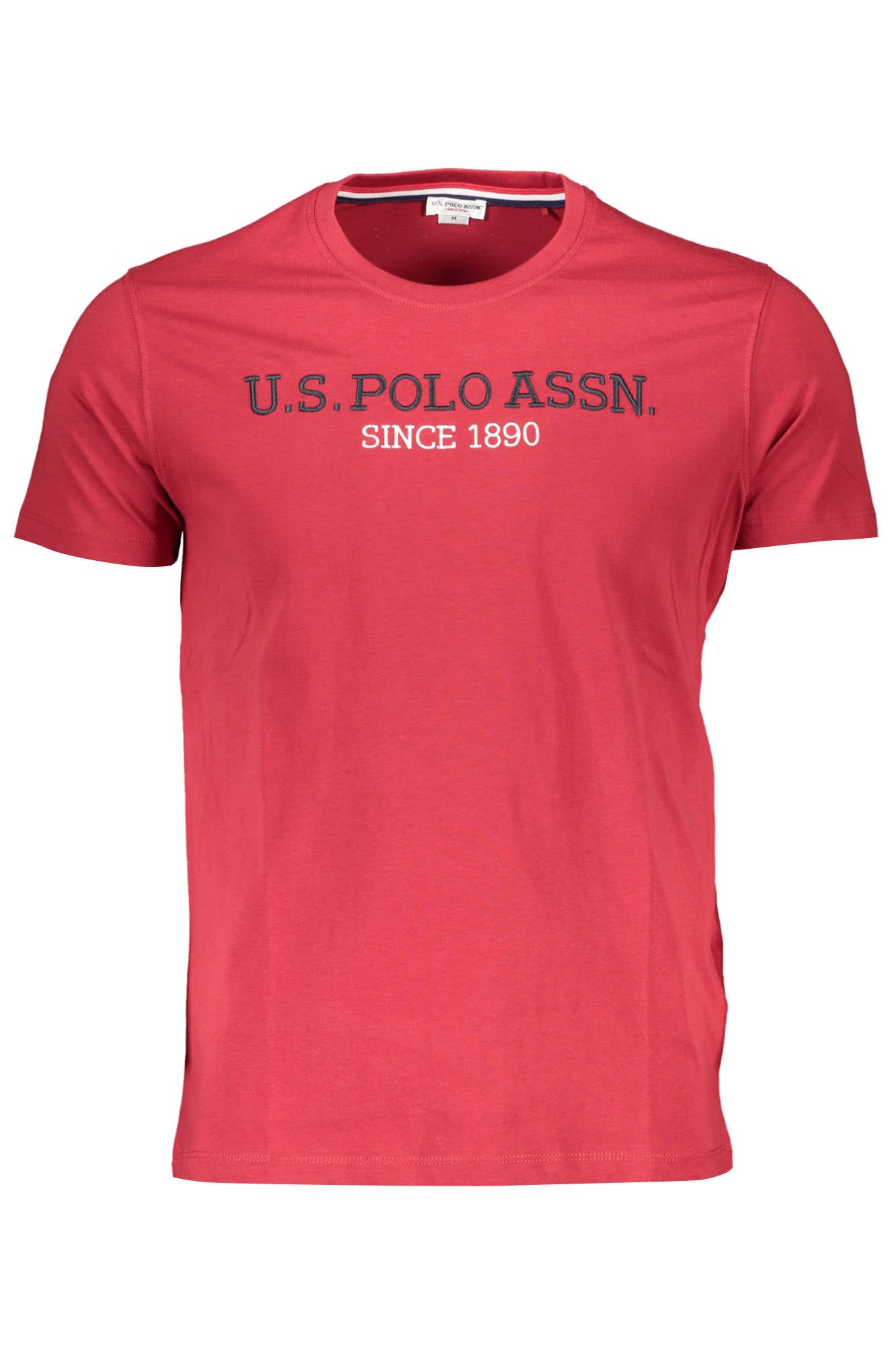 U.S. POLO T-SHIRT MANICHE CORTE UOMO ROSSO