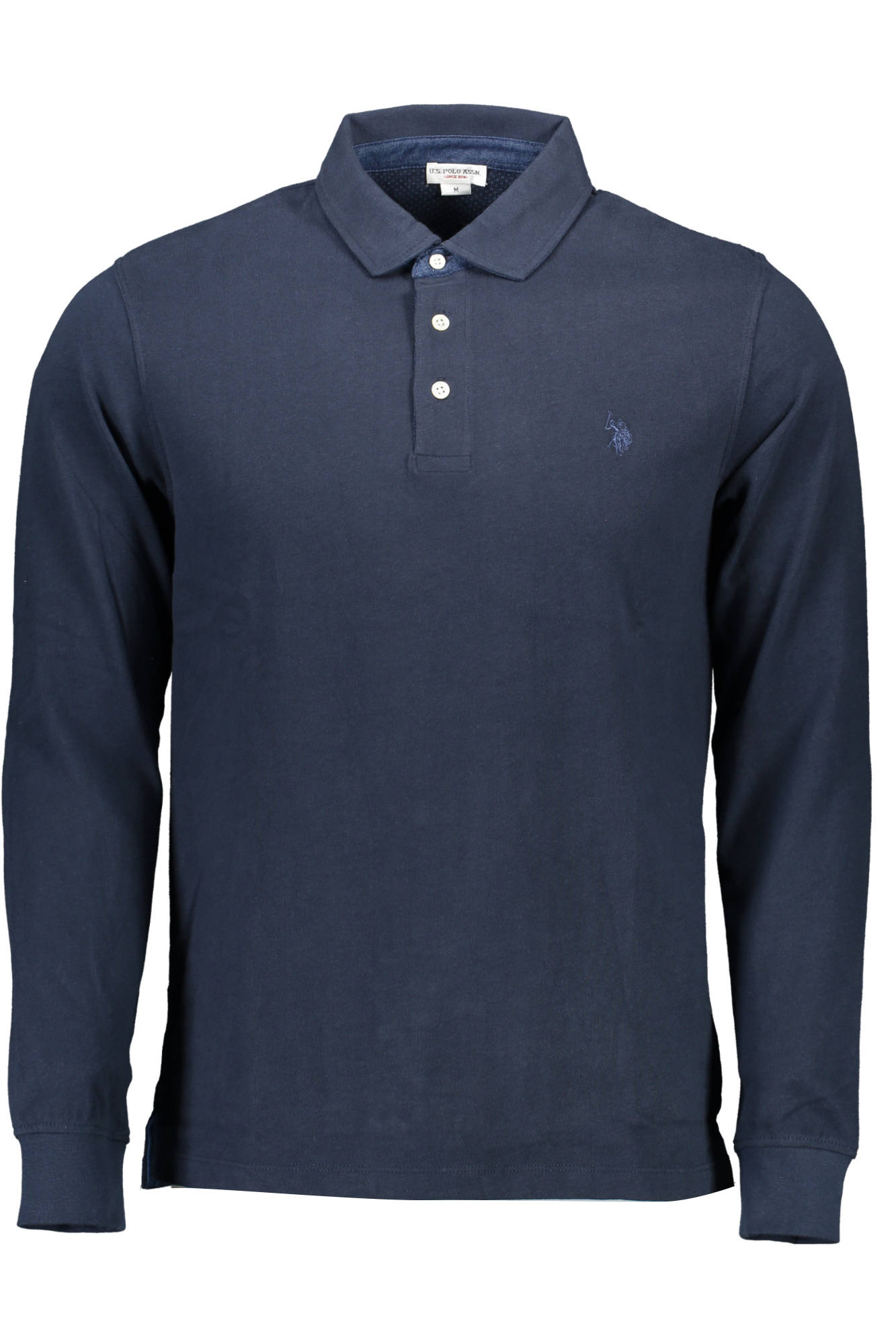 U.S. POLO POLO MANICHE LUNGHE UOMO BLU