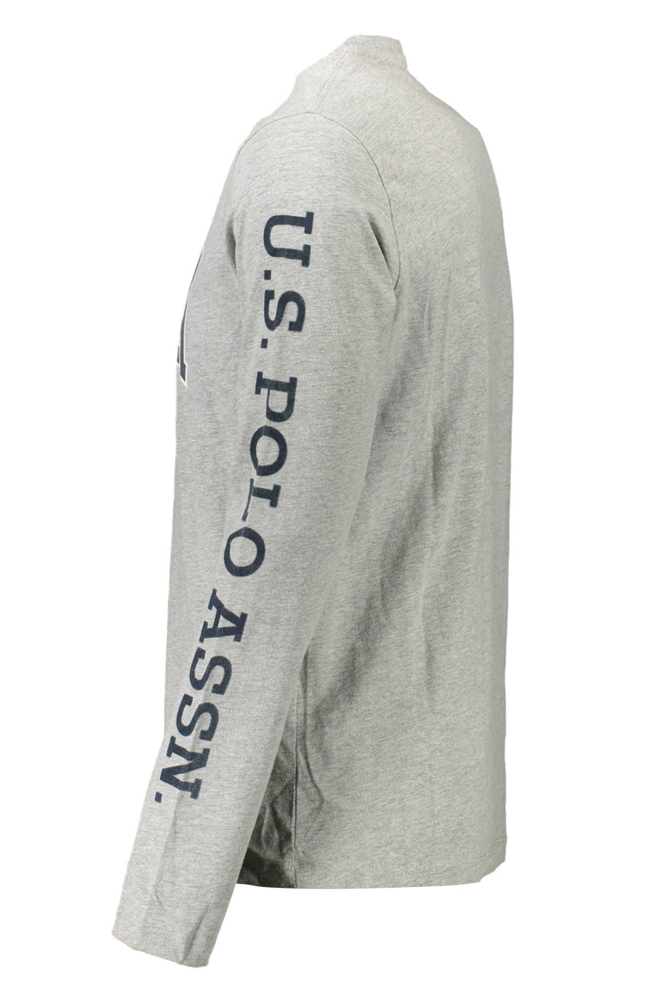 U.S. POLO T-SHIRT MANICHE LUNGHE UOMO GRIGIO