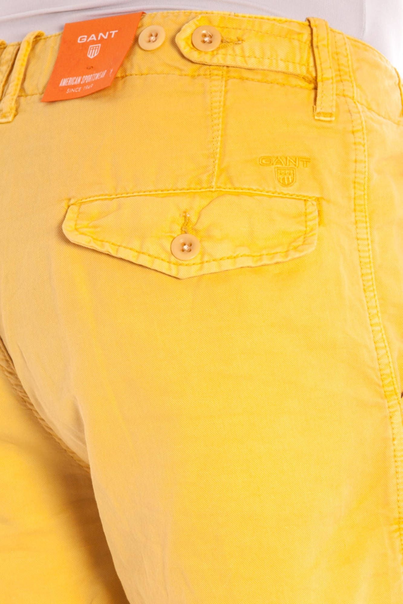 GANT PANTALONE BERMUDA UOMO GIALLO