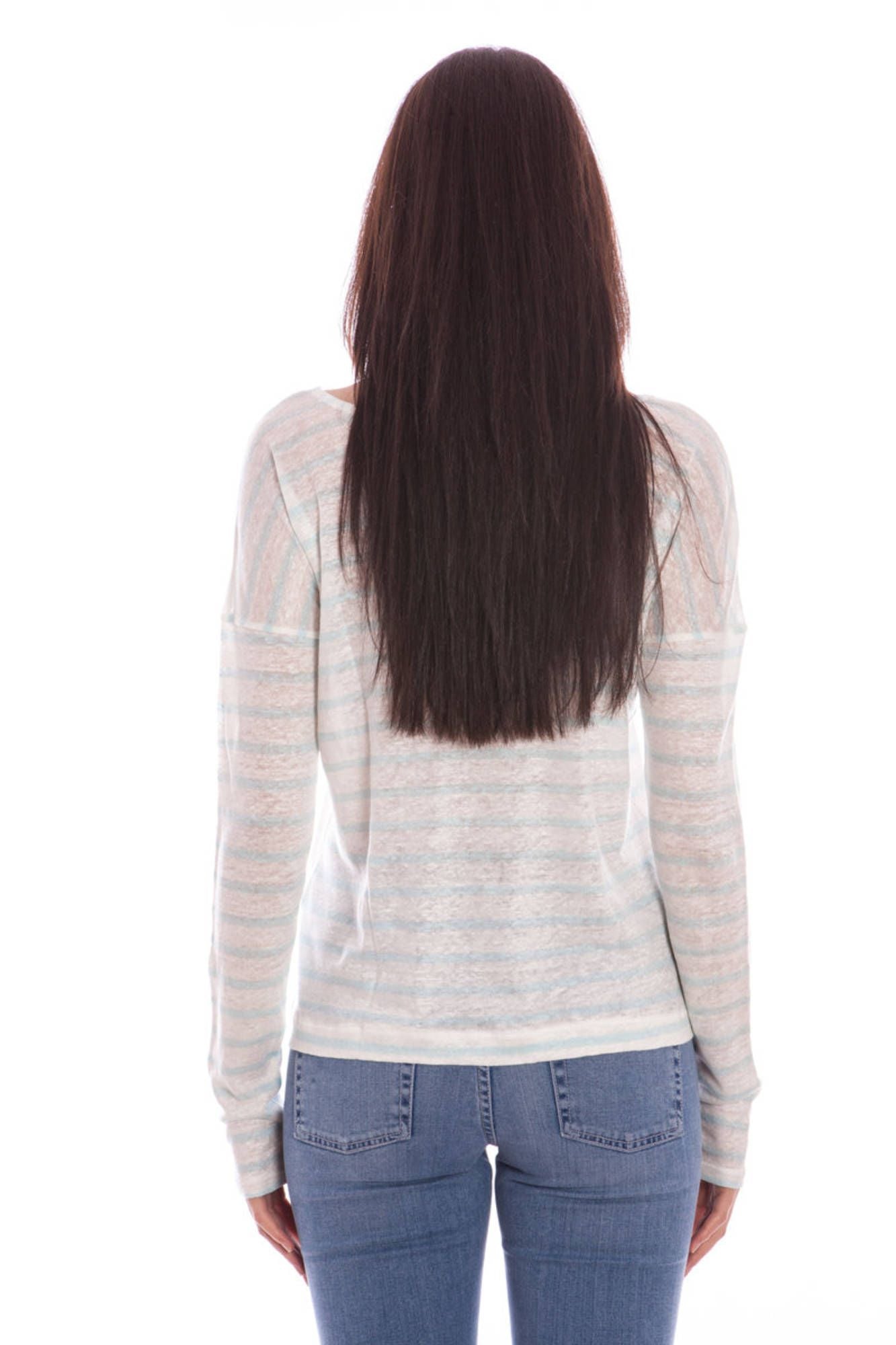 GANT T-SHIRT MANICHE LUNGHE DONNA BIANCO