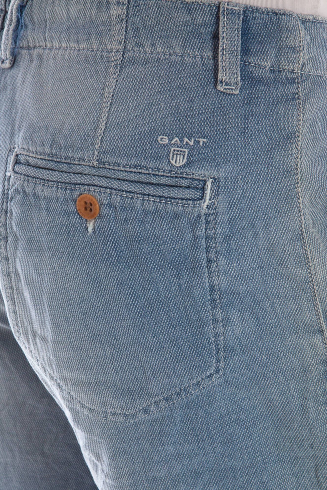 GANT PANTALONE BERMUDA UOMO AZZURRO