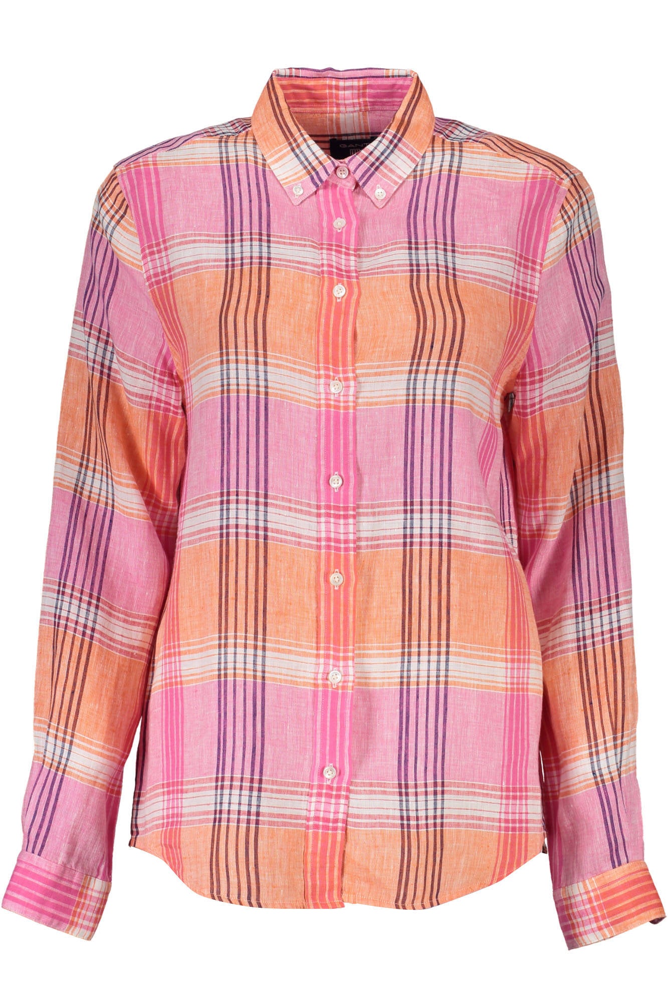 GANT CAMICIA MANICHE LUNGHE DONNA ROSA