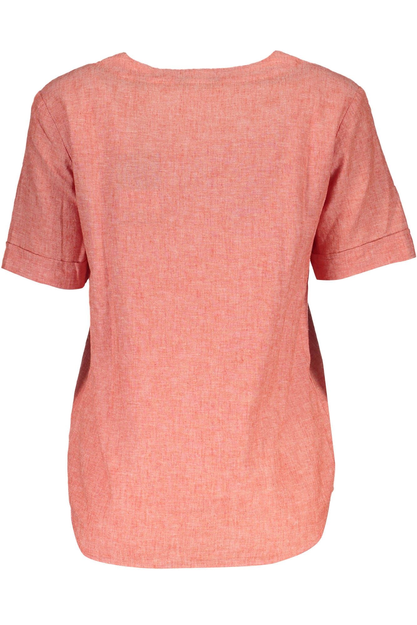GANT T-SHIRT MANICHE CORTE DONNA ARANCIO
