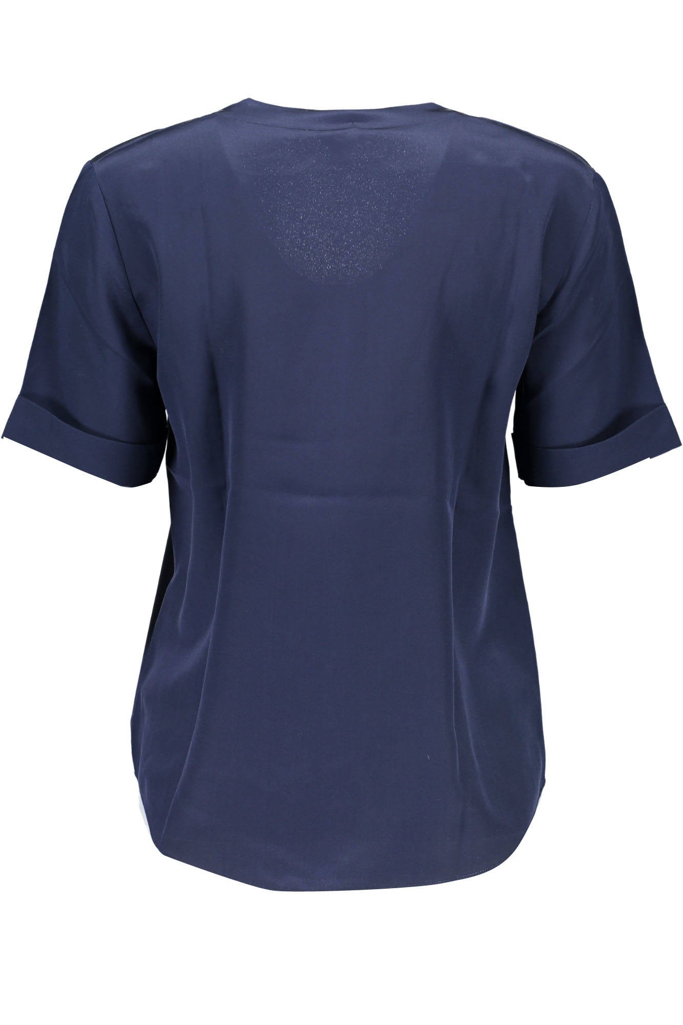 GANT T-SHIRT MANICHE CORTE DONNA BLU