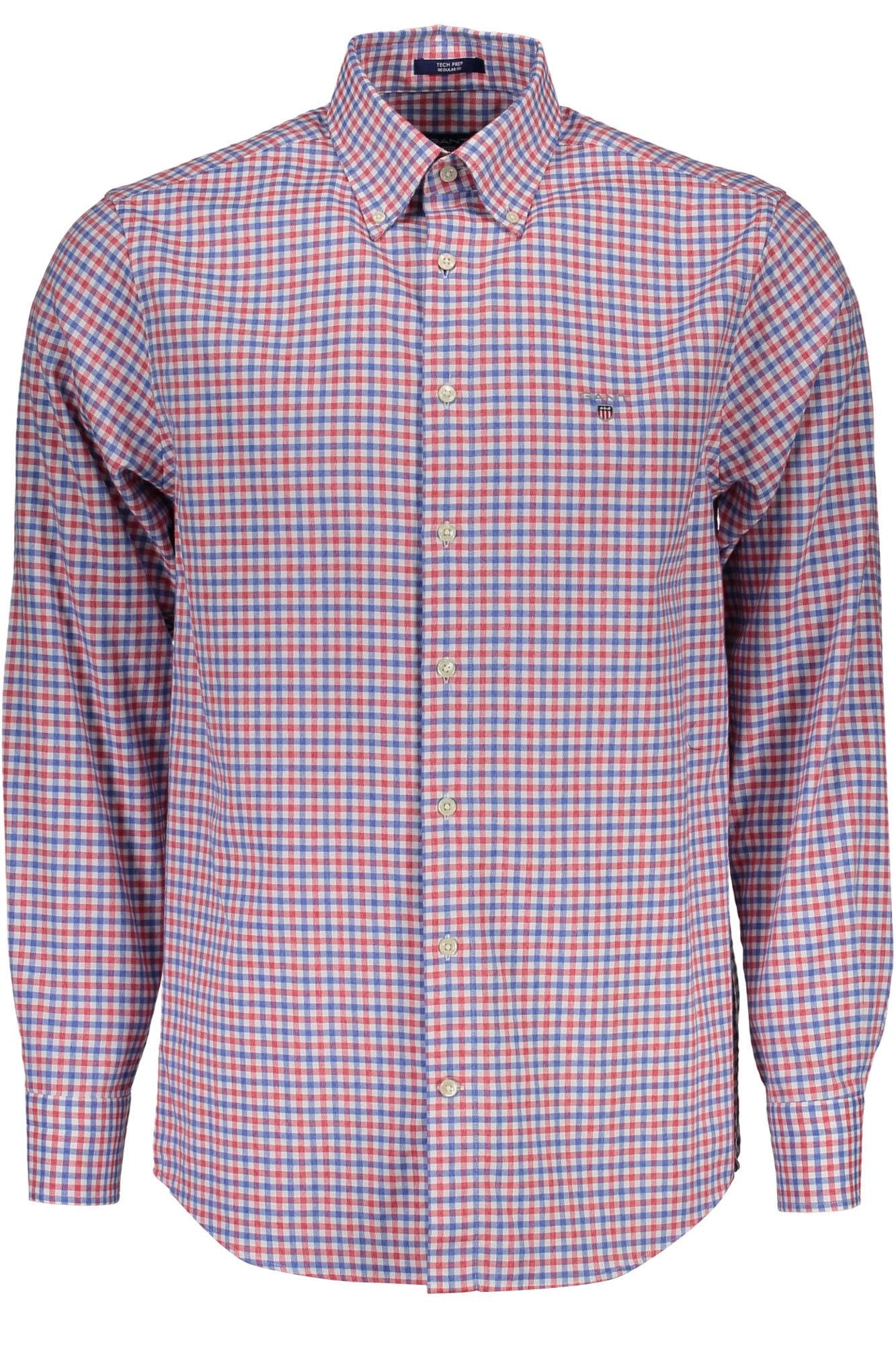 GANT CAMICIA MANICHE LUNGHE UOMO ROSSO