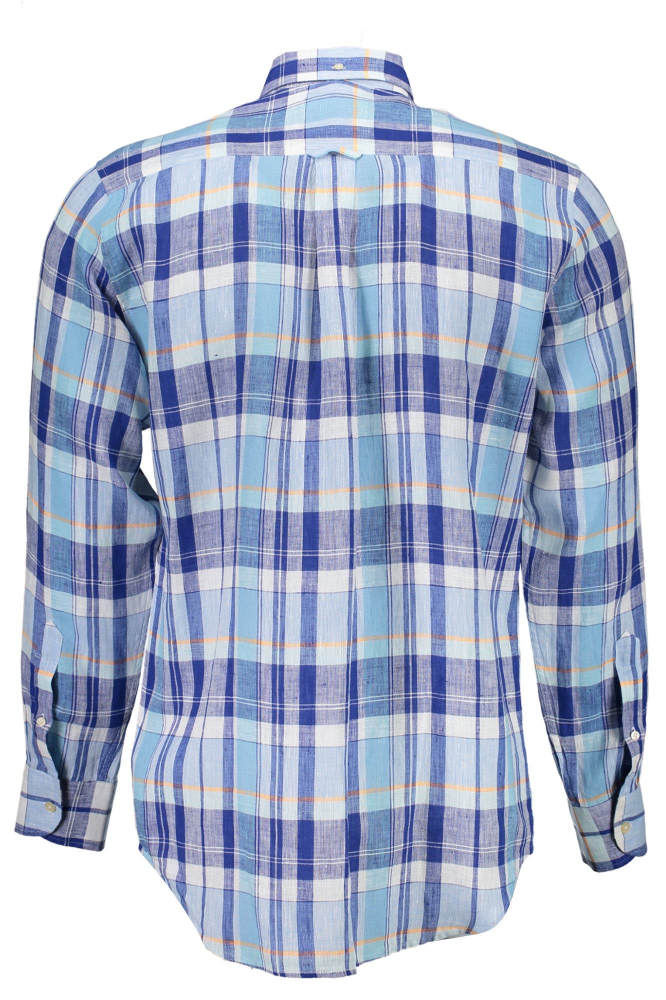 GANT CAMICIA MANICHE LUNGHE UOMO AZZURRO