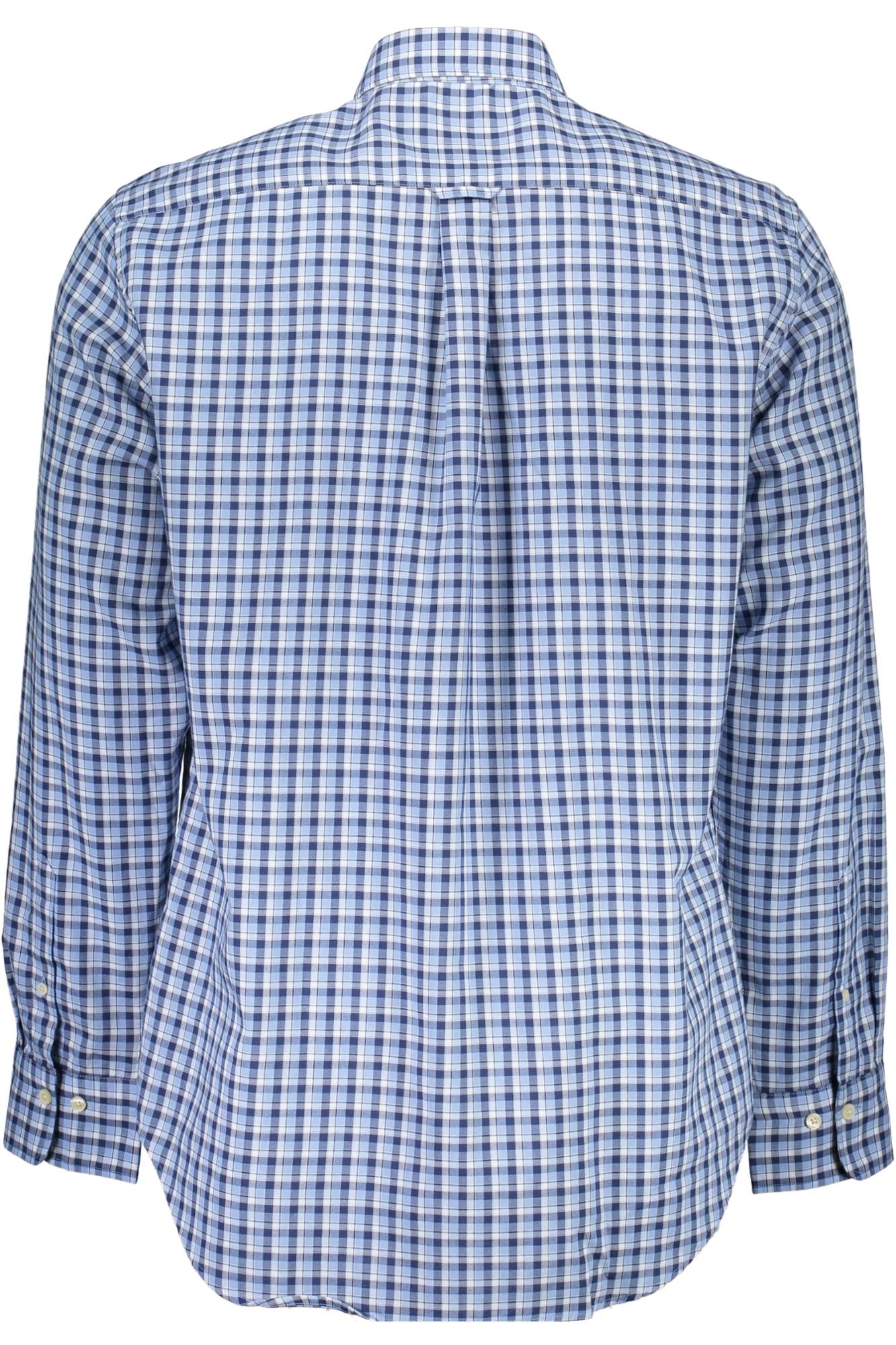 GANT CAMICIA MANICHE LUNGHE UOMO AZZURRO