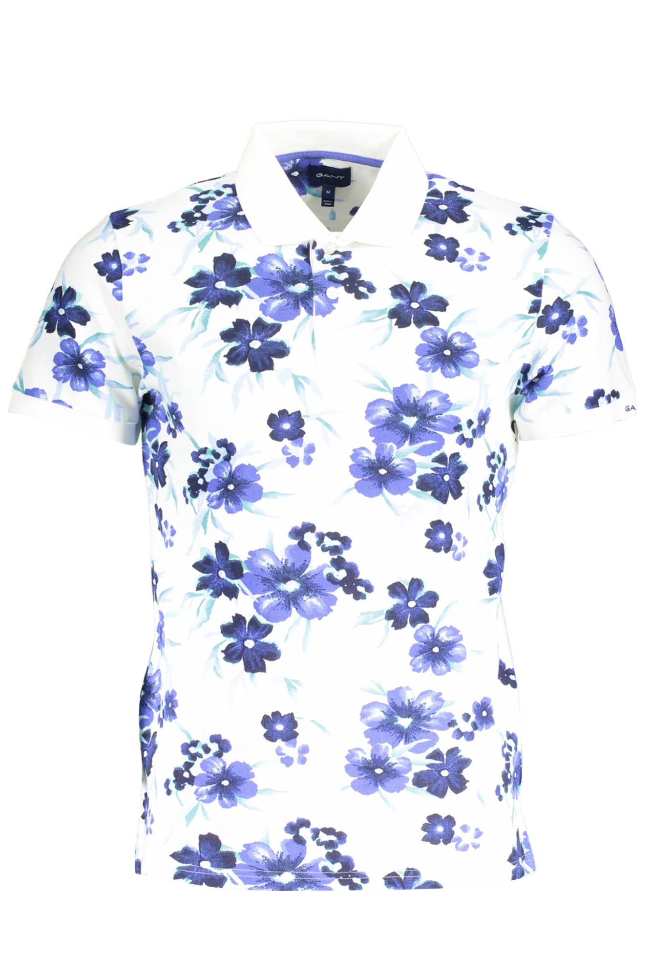 GANT POLO MANICHE CORTE UOMO BIANCO