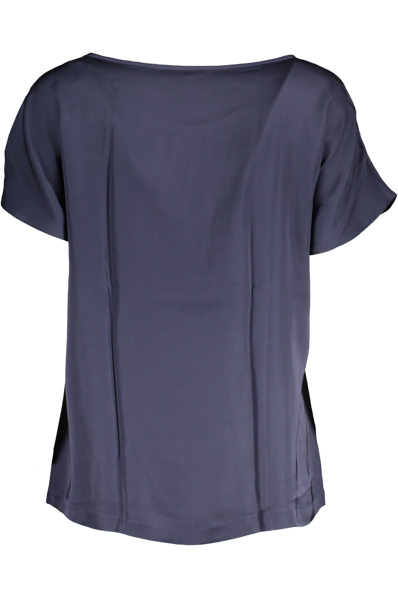 GANT T-SHIRT MANICHE CORTE DONNA BLU