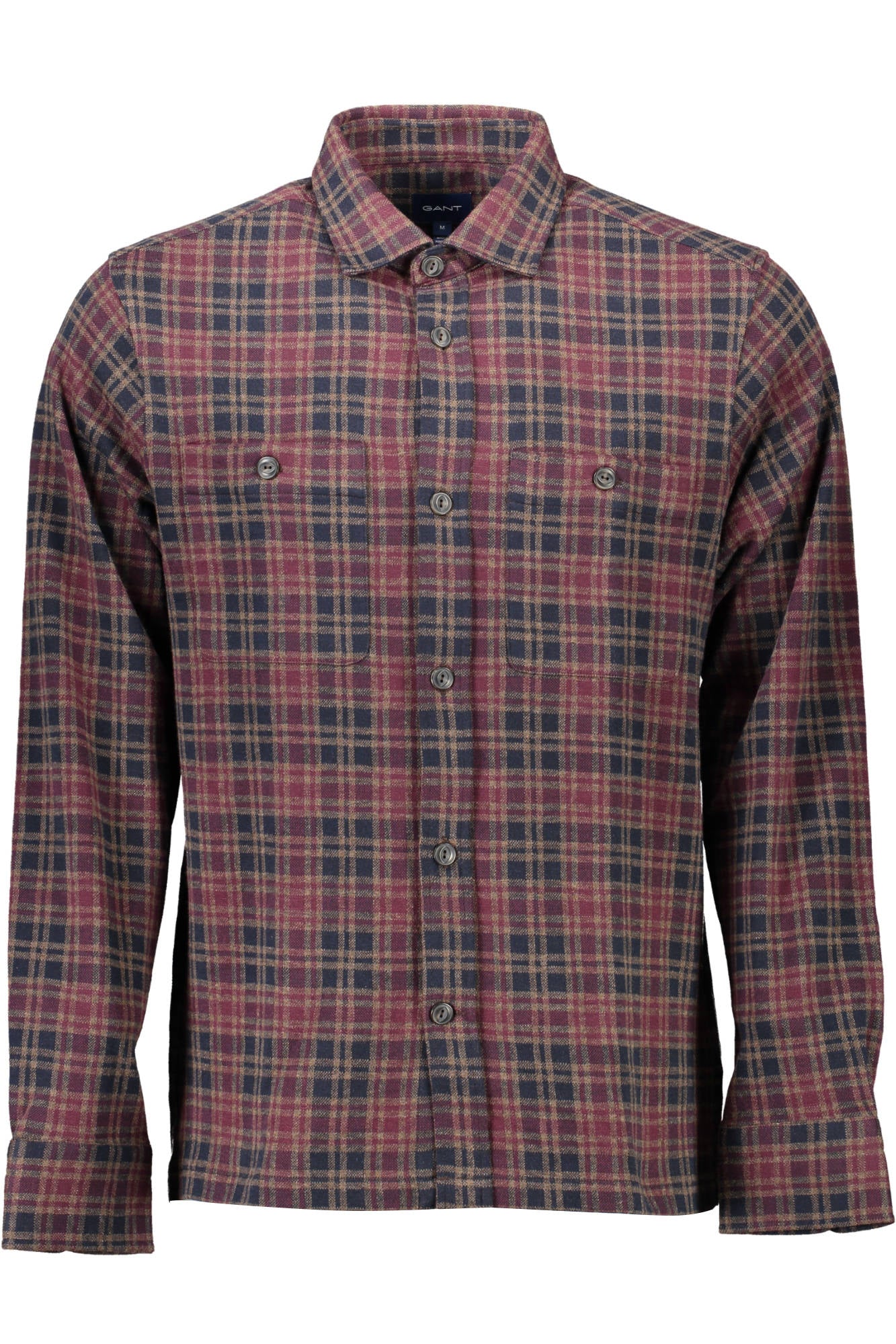 GANT CAMICIA MANICHE LUNGHE UOMO MARRONE