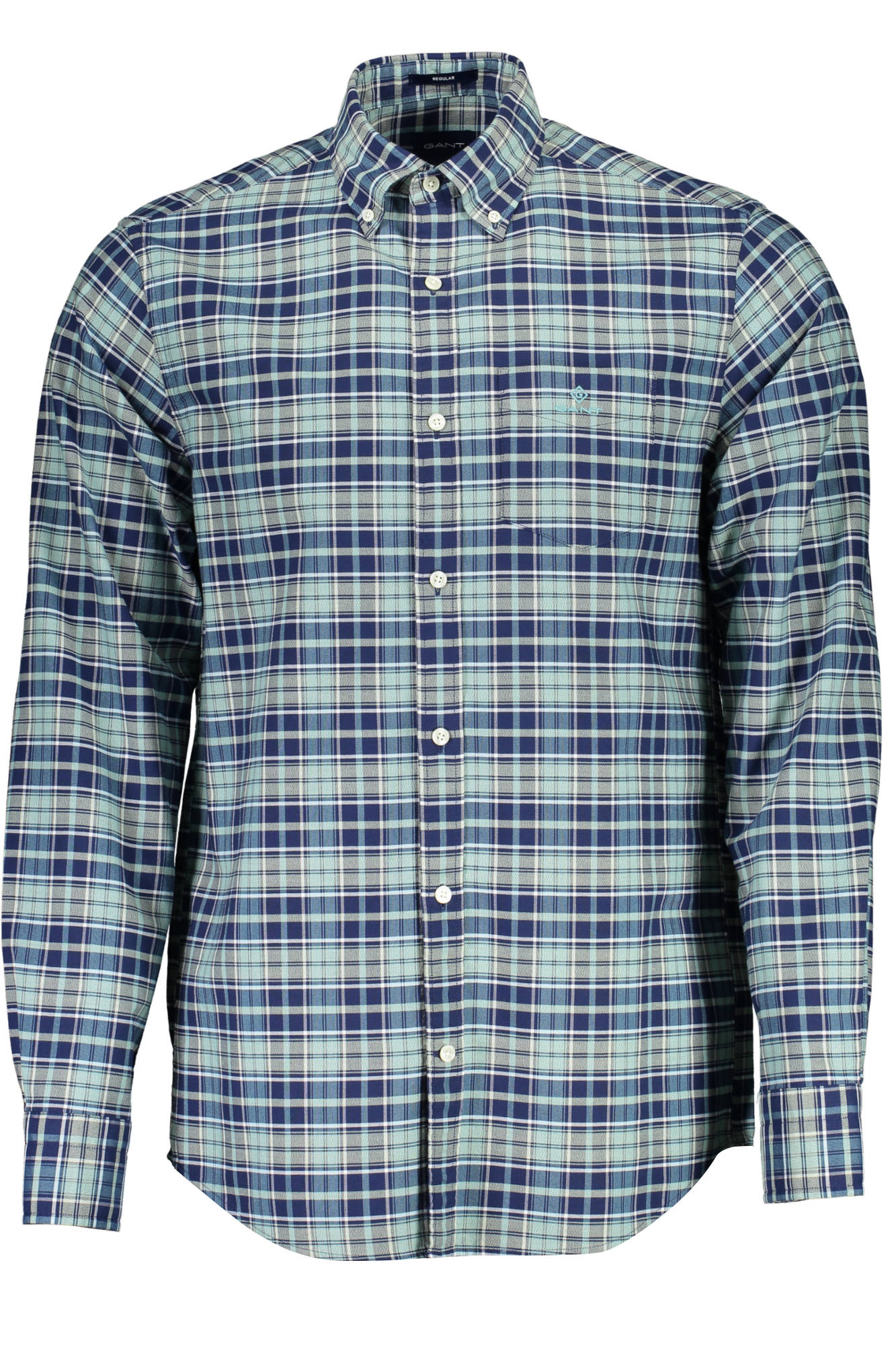 GANT CAMICIA MANICHE LUNGHE UOMO BLU
