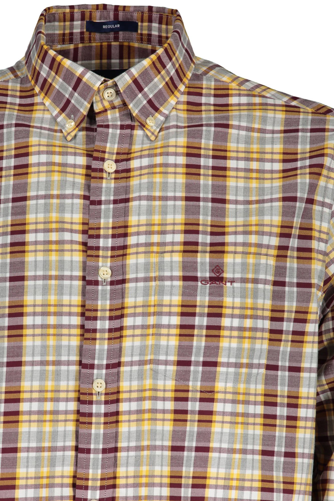GANT CAMICIA MANICHE LUNGHE UOMO VIOLA
