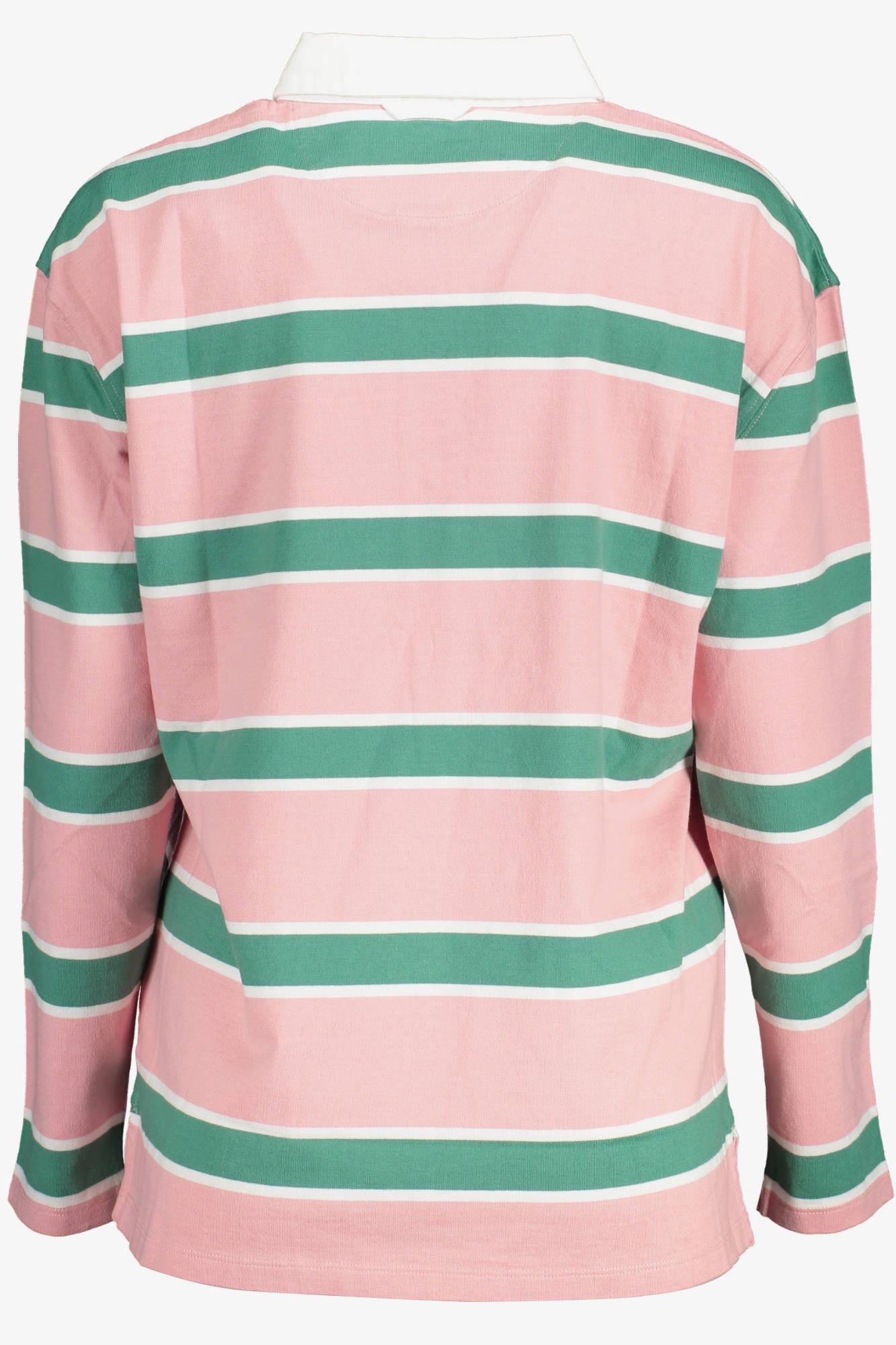 GANT POLO MANICHE LUNGHE DONNA ROSA
