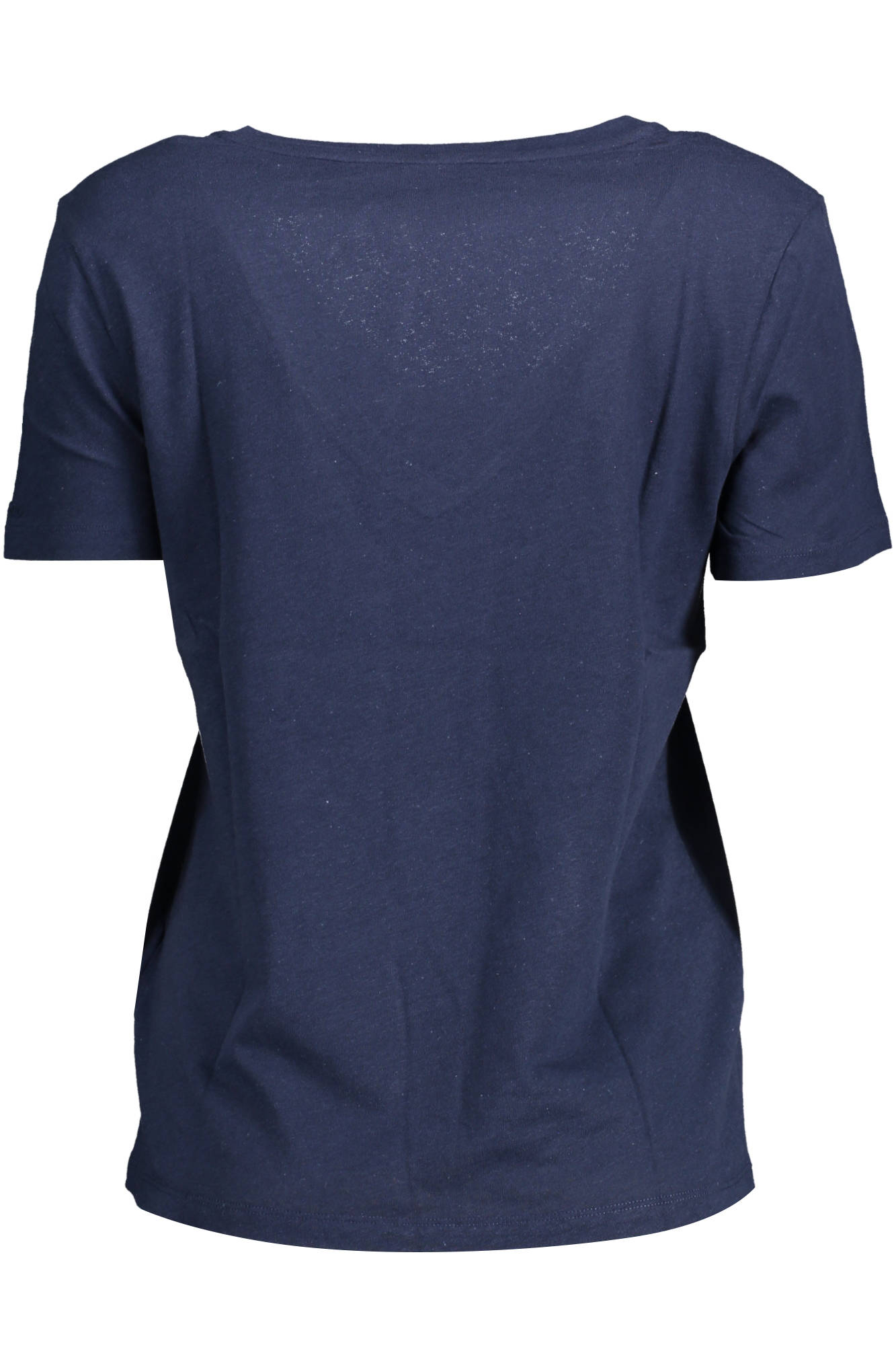 GANT T-SHIRT MANICHE CORTE DONNA BLU