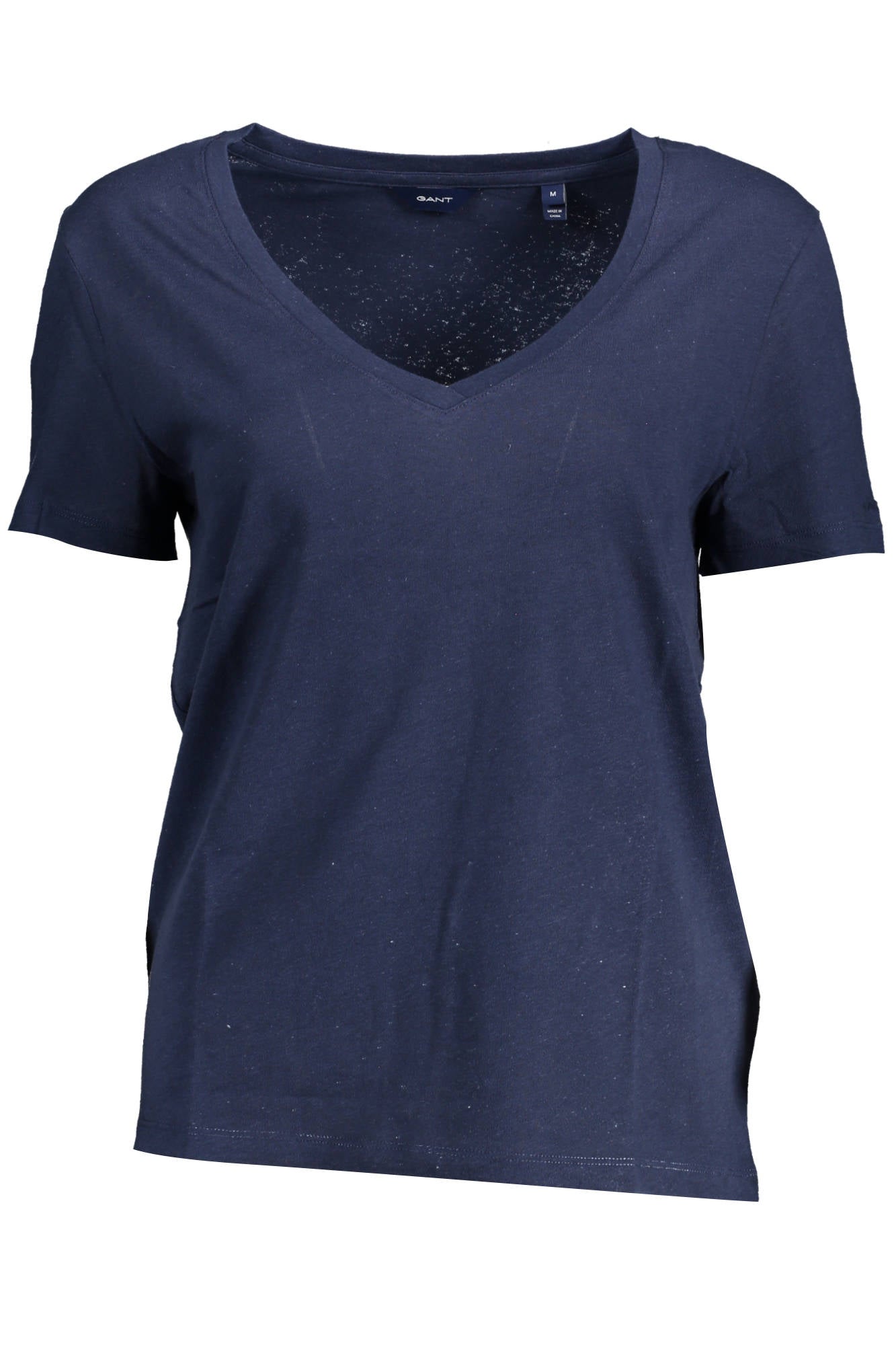 GANT T-SHIRT MANICHE CORTE DONNA BLU