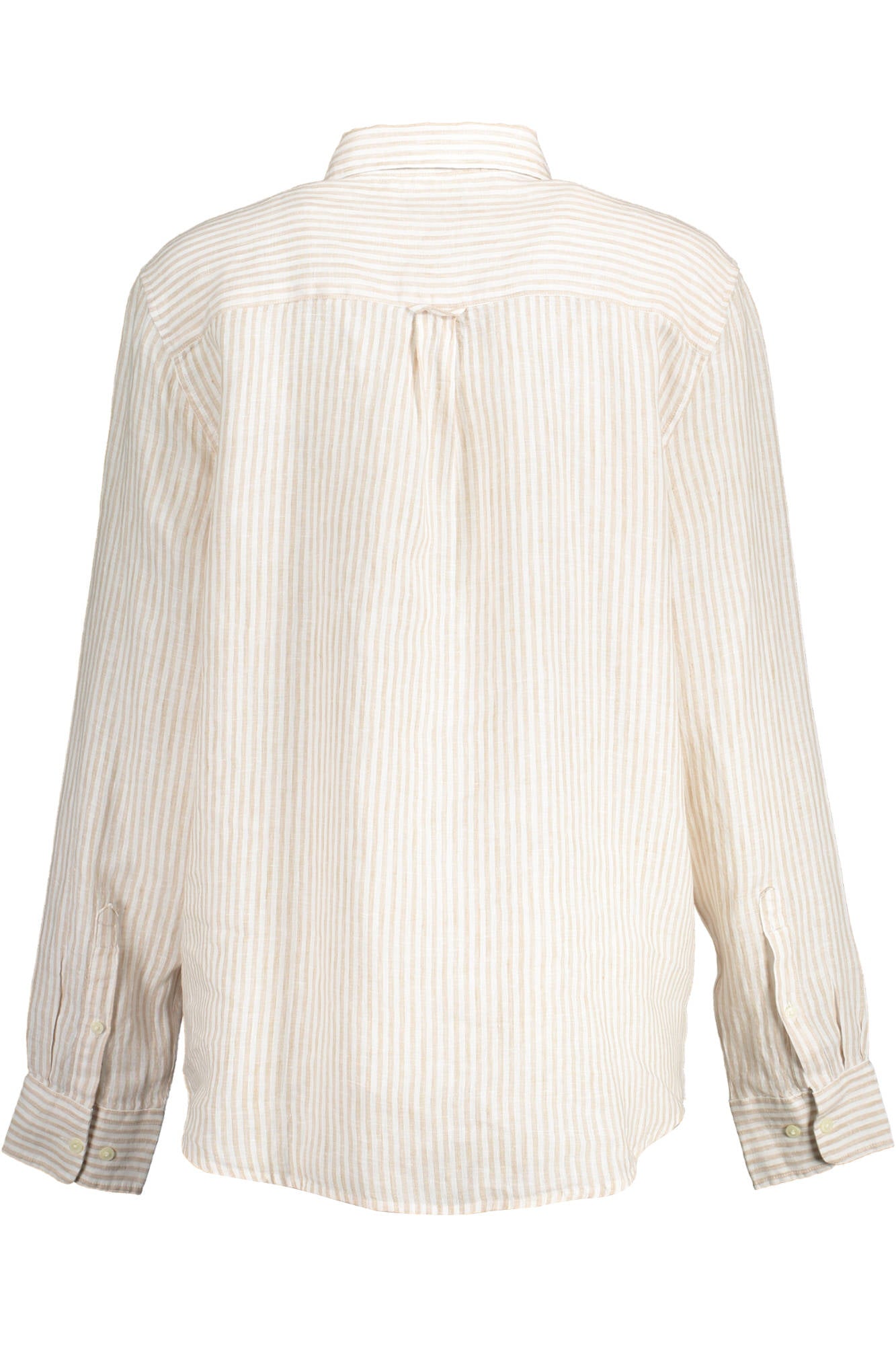 GANT CAMICIA MANICHE LUNGHE DONNA BEIGE