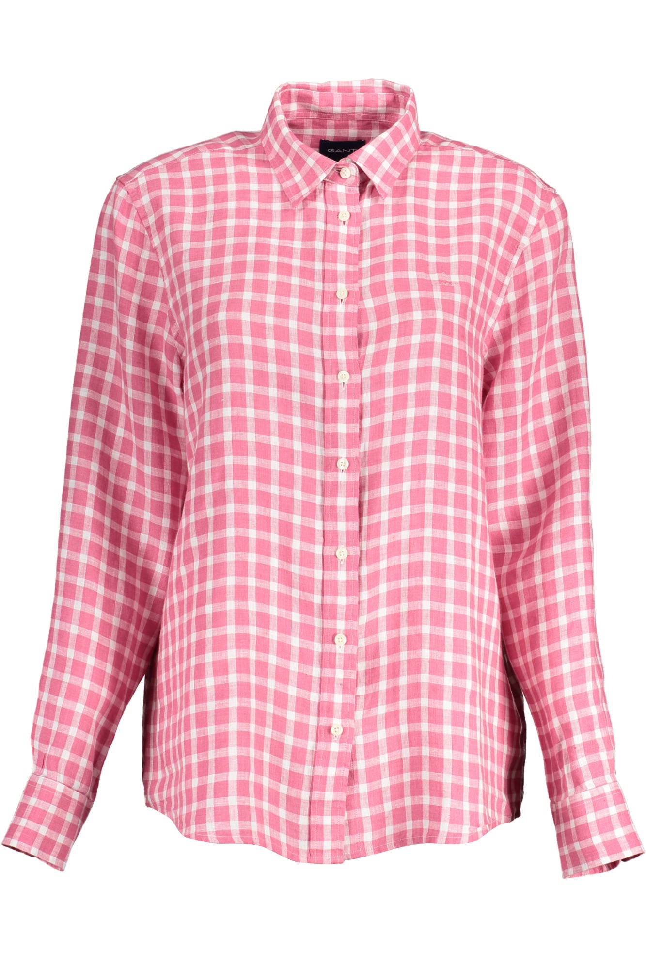 GANT CAMICIA MANICHE LUNGHE DONNA ROSA