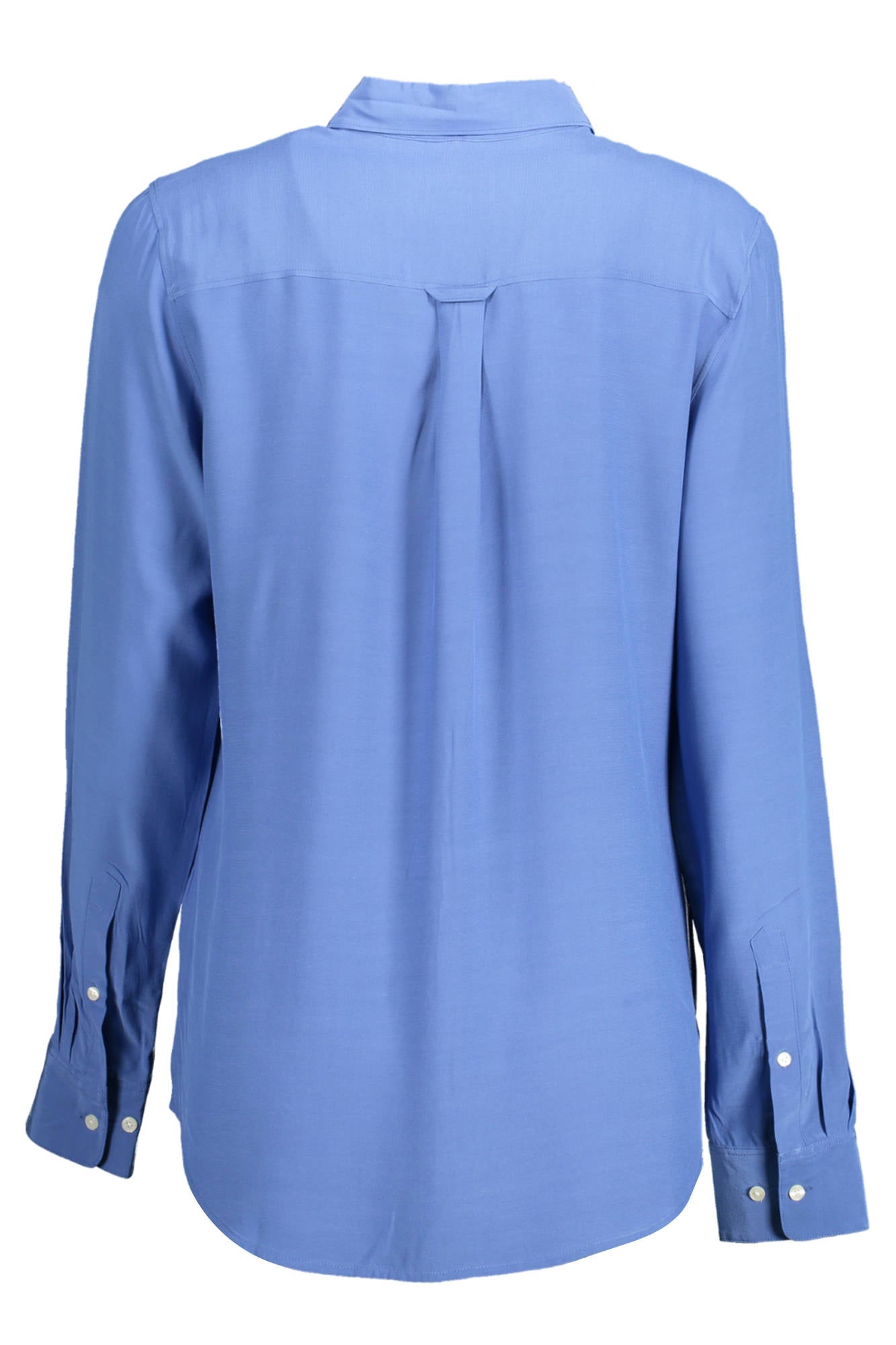 GANT CAMICIA MANICHE LUNGHE DONNA BLU