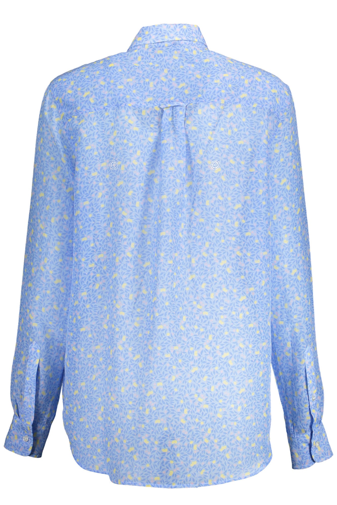 GANT CAMICIA MANICHE LUNGHE DONNA AZZURRO