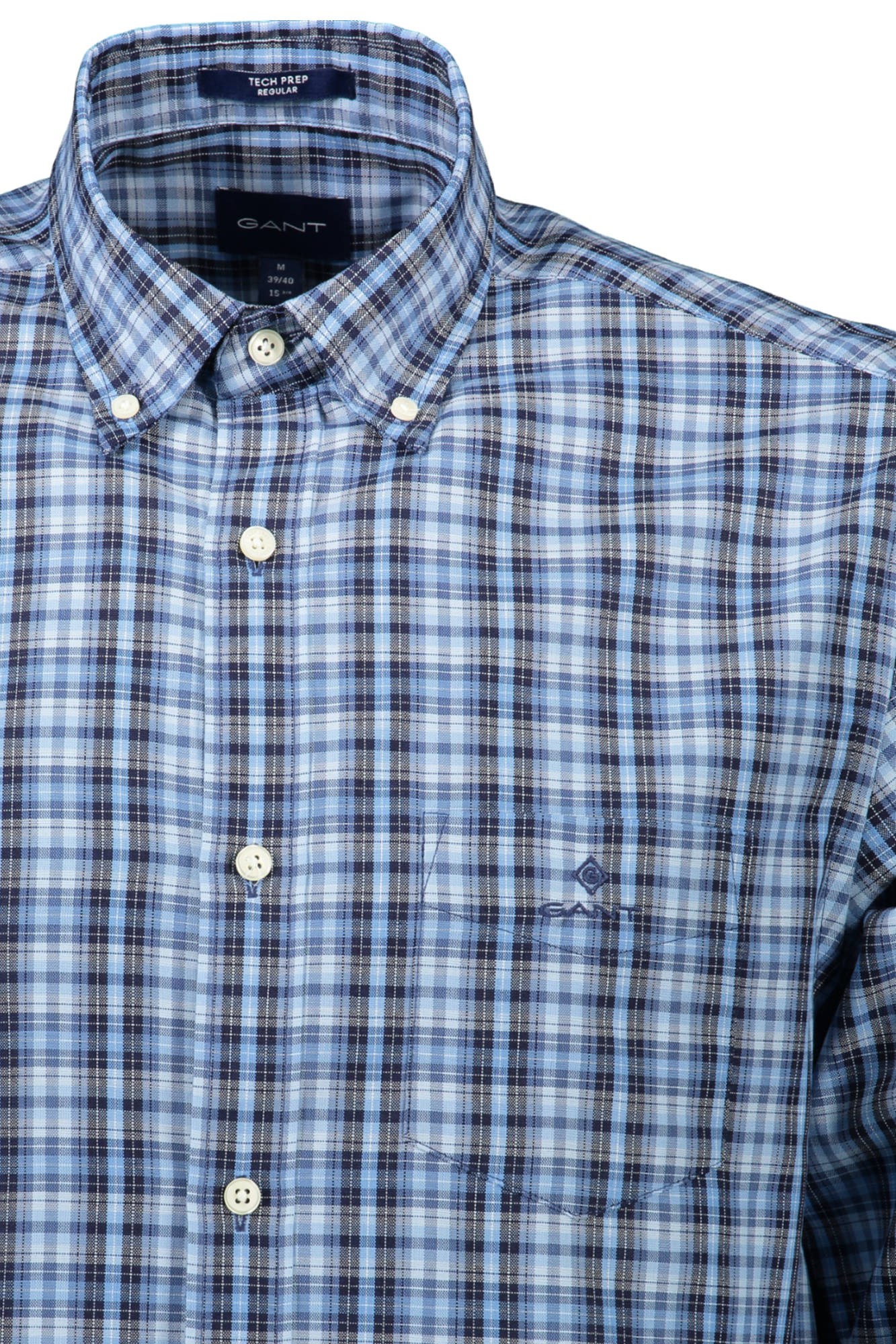 GANT CAMICIA MANICHE LUNGHE UOMO BLU