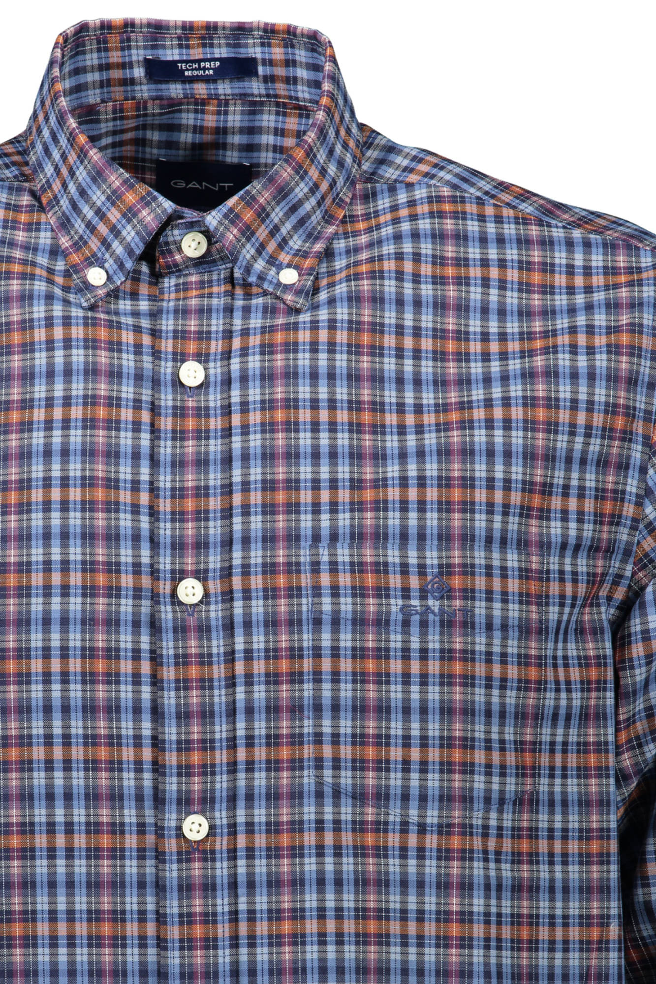 GANT CAMICIA MANICHE LUNGHE UOMO BLU